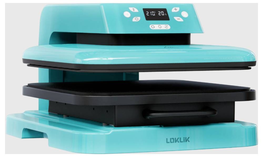 LOKLiK SG-RYJ-0171-EU-L-YXYP heat press 1500 W Black, Blue 380 x 380