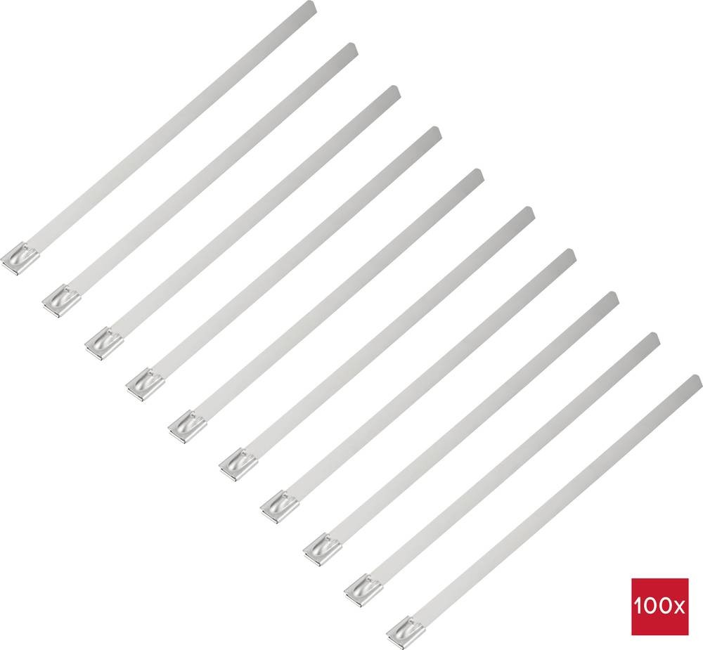 TRU COMPONENTS TC-12647580 Stahlkabelbinder 200mm 7.9mm AISI 304