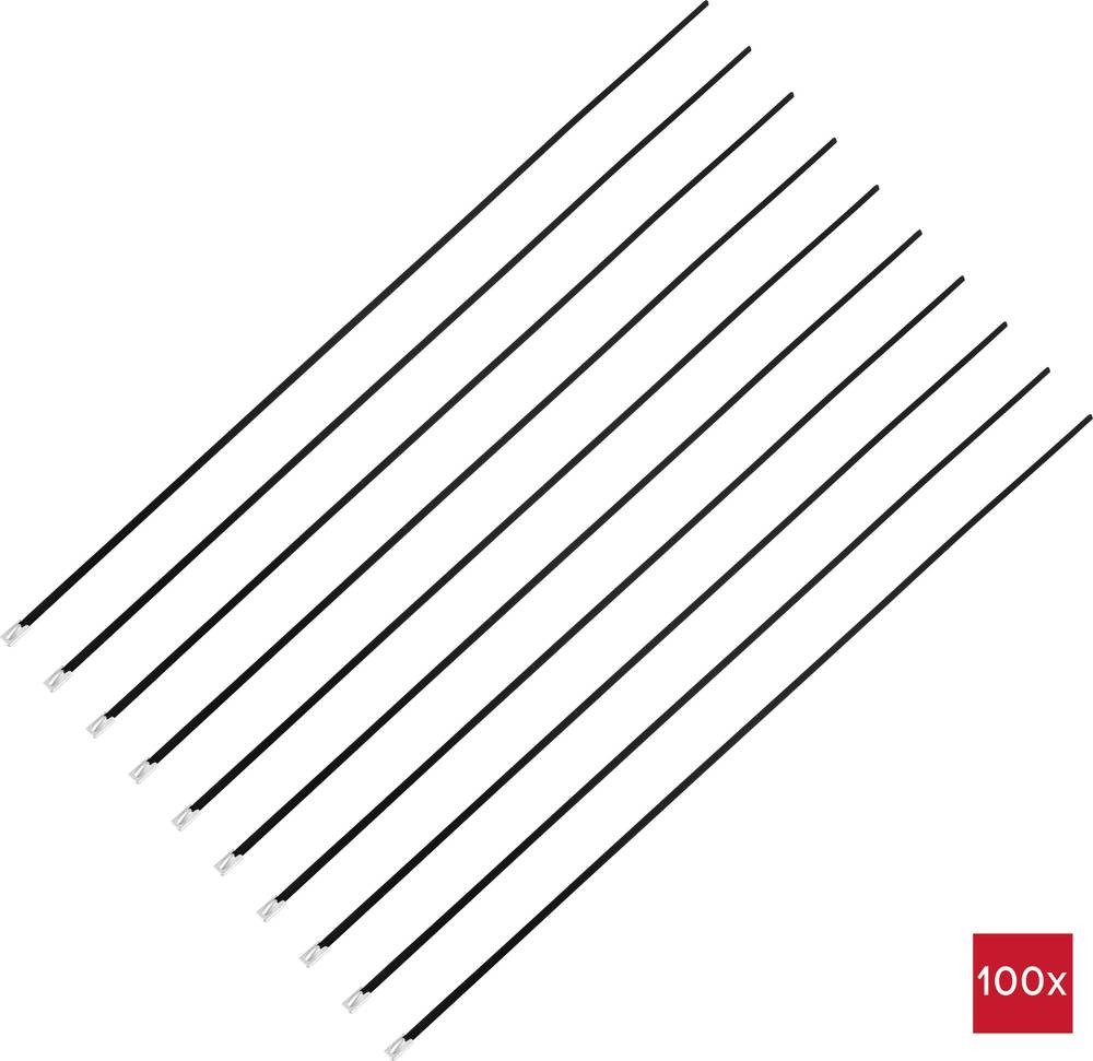TRU COMPONENTS TC-12647596 Stahlkabelbinder 520mm 4.6mm AISI 304 with