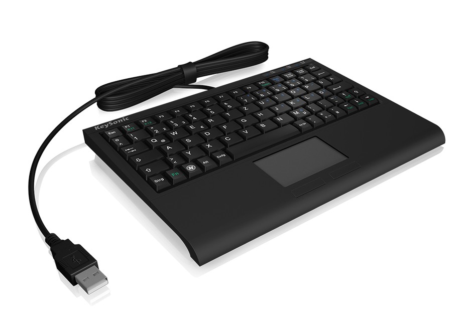 KeySonic ACK-3410 (US) Super-Mini Smart-Touchpad