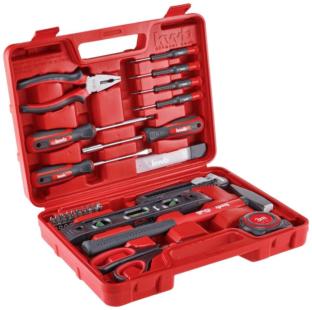 Kwb 370610 Werkzeugvalise bestückt 35teilig (B x H x T) 31.5 x 24 x