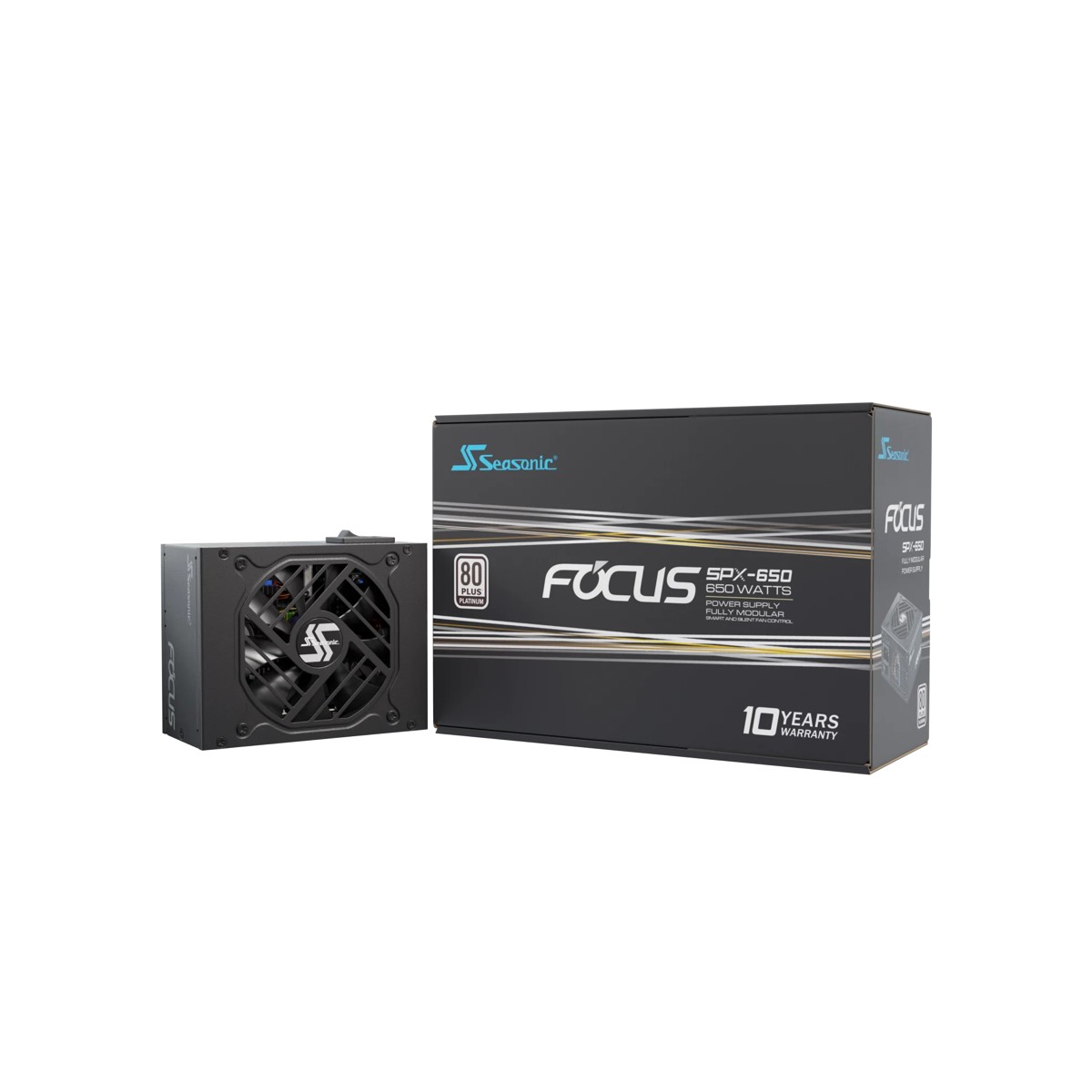 Seasonic FOCUS-SPX-650 power supply unit 650 W 20+4 pin ATX CFX Black