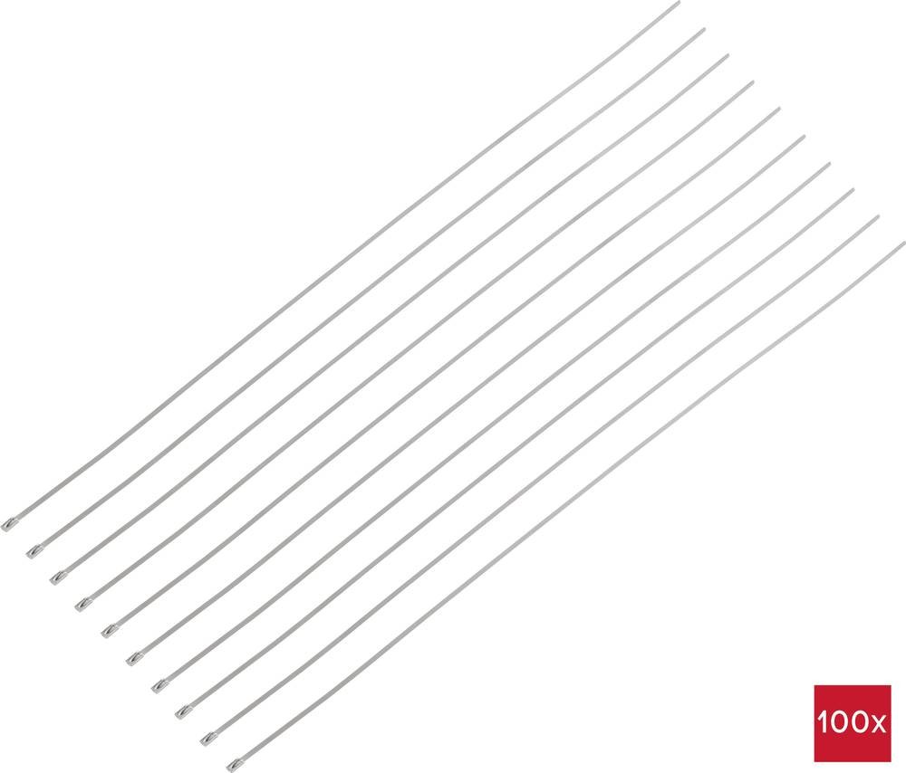 TRU COMPONENTS TC-12656564 Stahlkabelbinder 840mm 4.6mm AISI 316