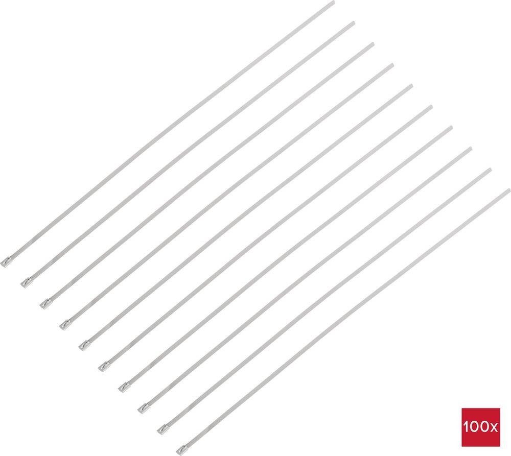 TRU COMPONENTS TC-12656584 Stahlkabelbinder 680mm 7.9mm AISI 316
