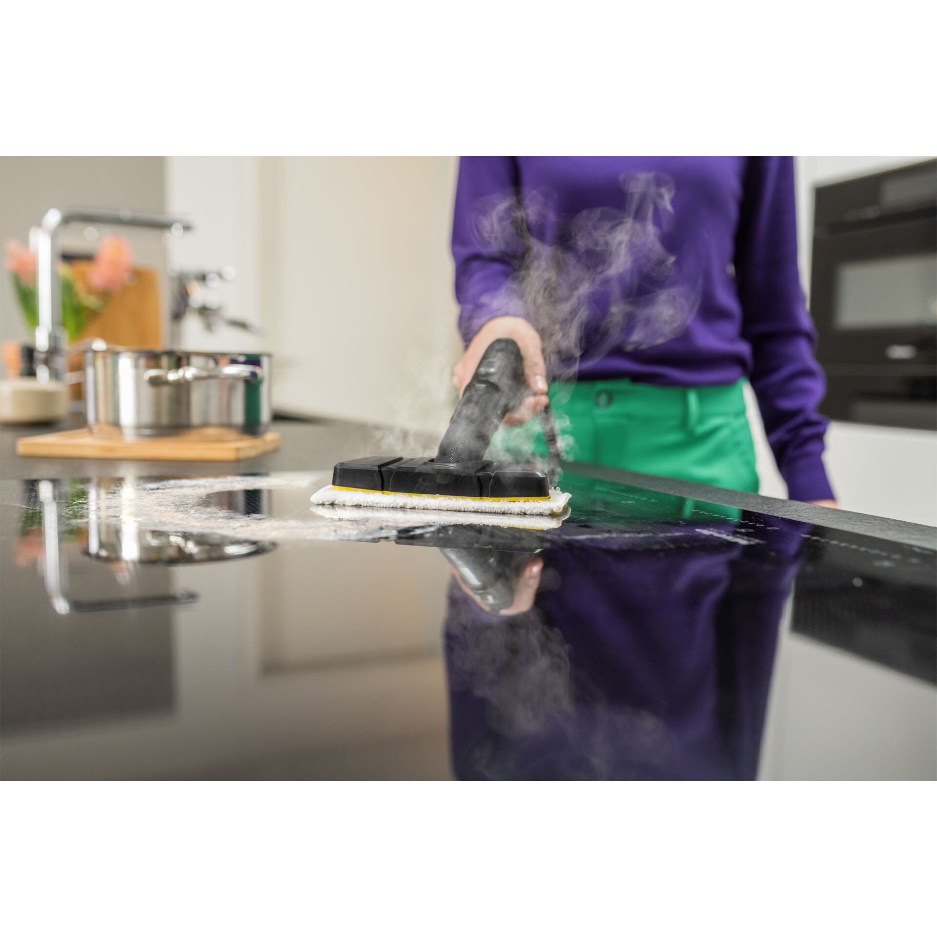 6-tlg. Mikrofaser Tuchset Für Kärcher Handdüse - Ersatz Für Dampfreiniger