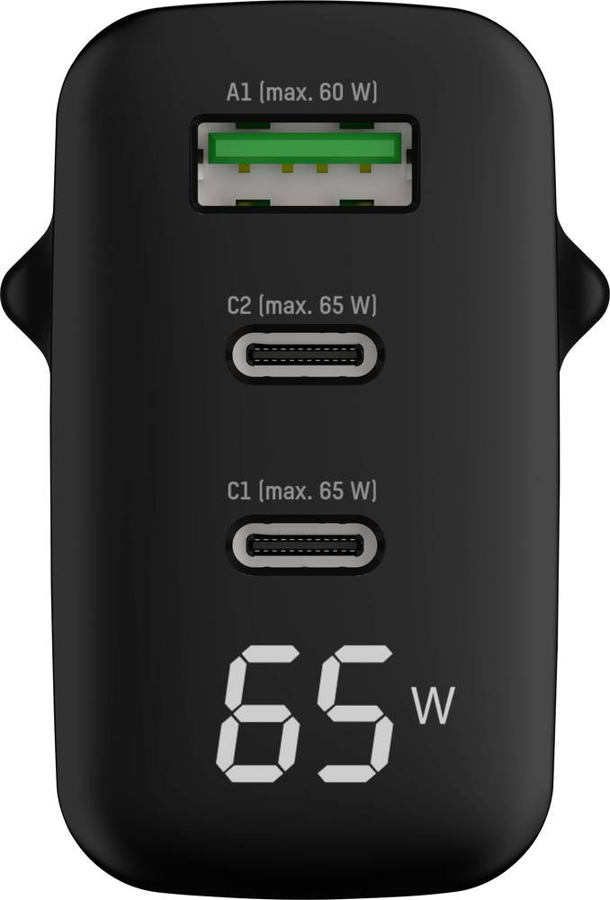 Ansmann HC365PD 65W USB Ladegerät 65W 1x USB-A, 2x USB-C USB PD