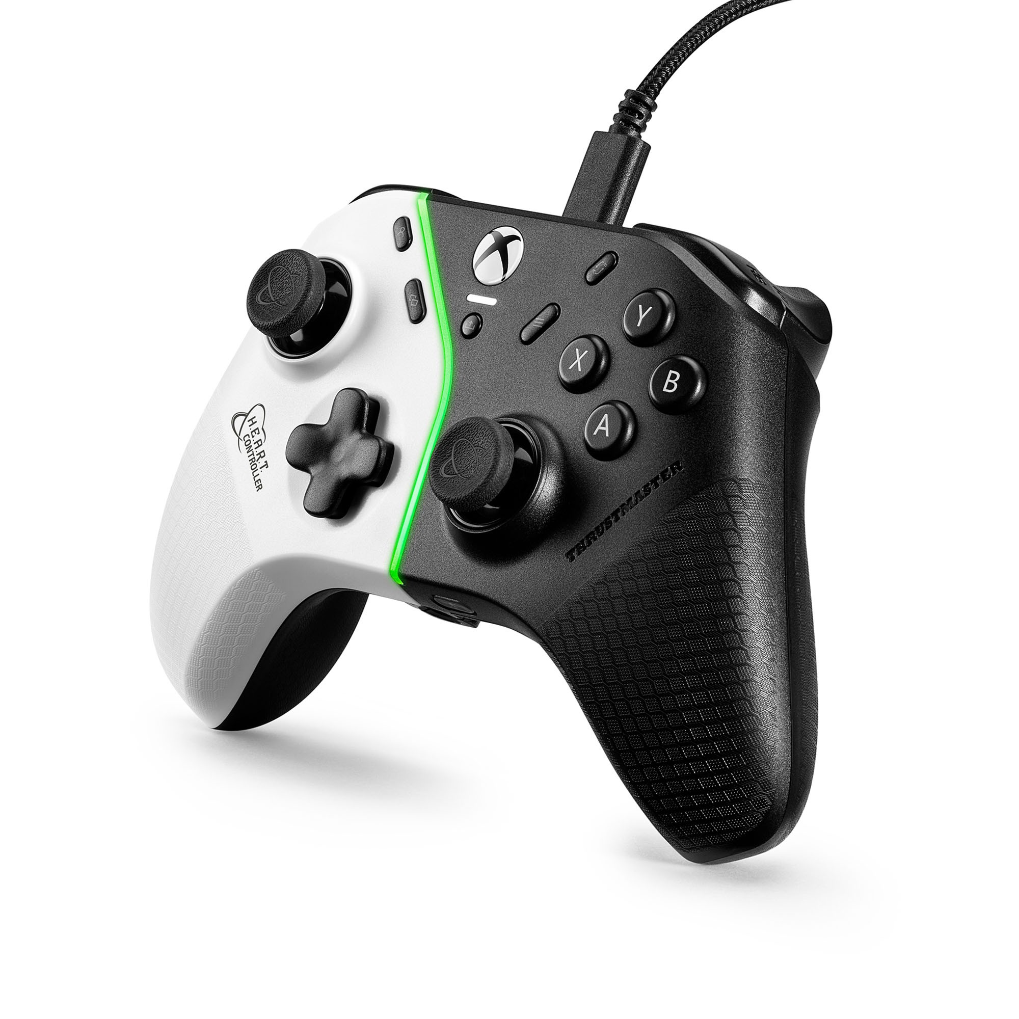 Thrustmaster H.E.A.R.T. Black, White USB Gamepad Digital PC, Xbox One,