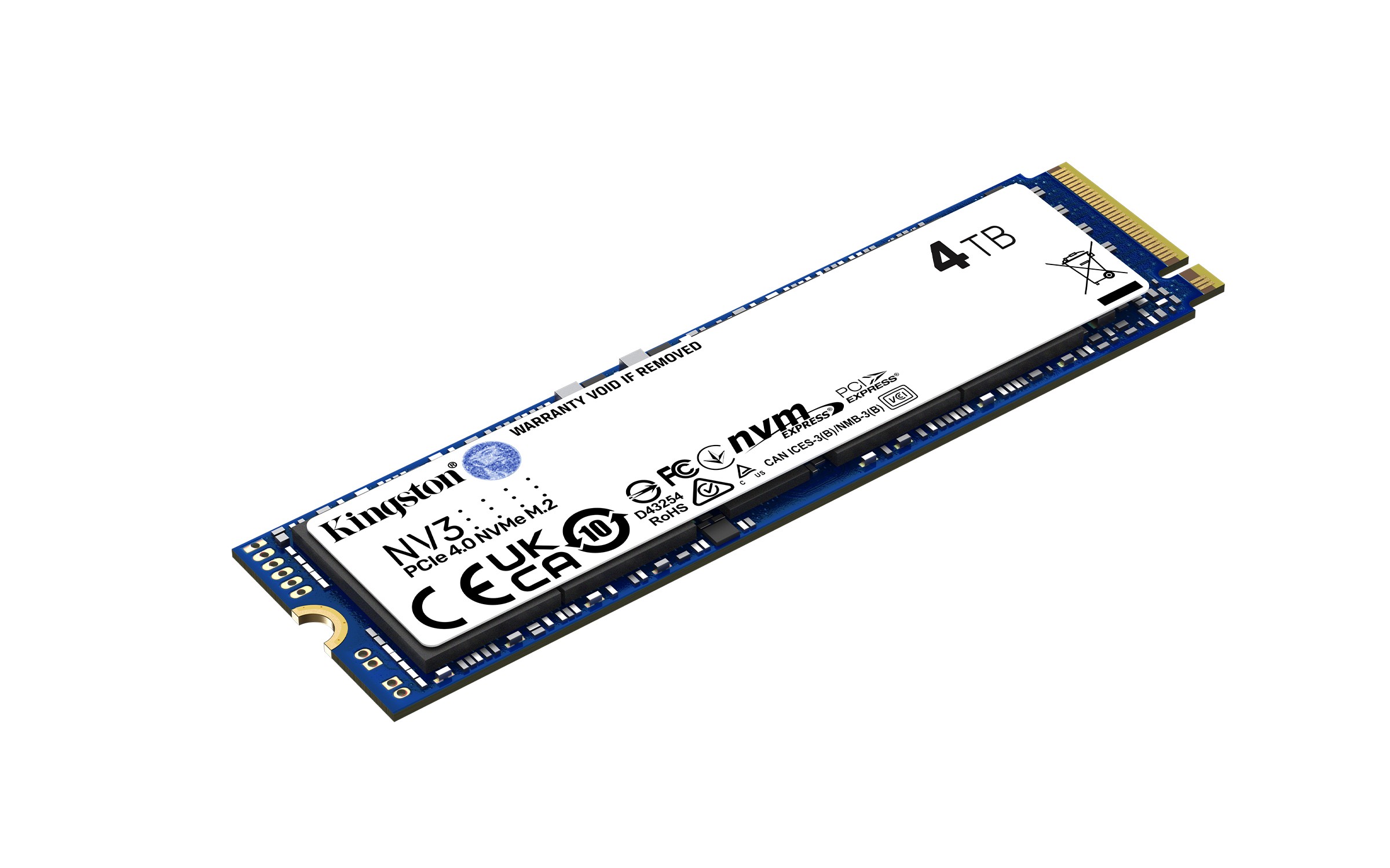 Kingston Technology 4000G NV3 M.2 2280 NVMe SSD - Kingston Technology