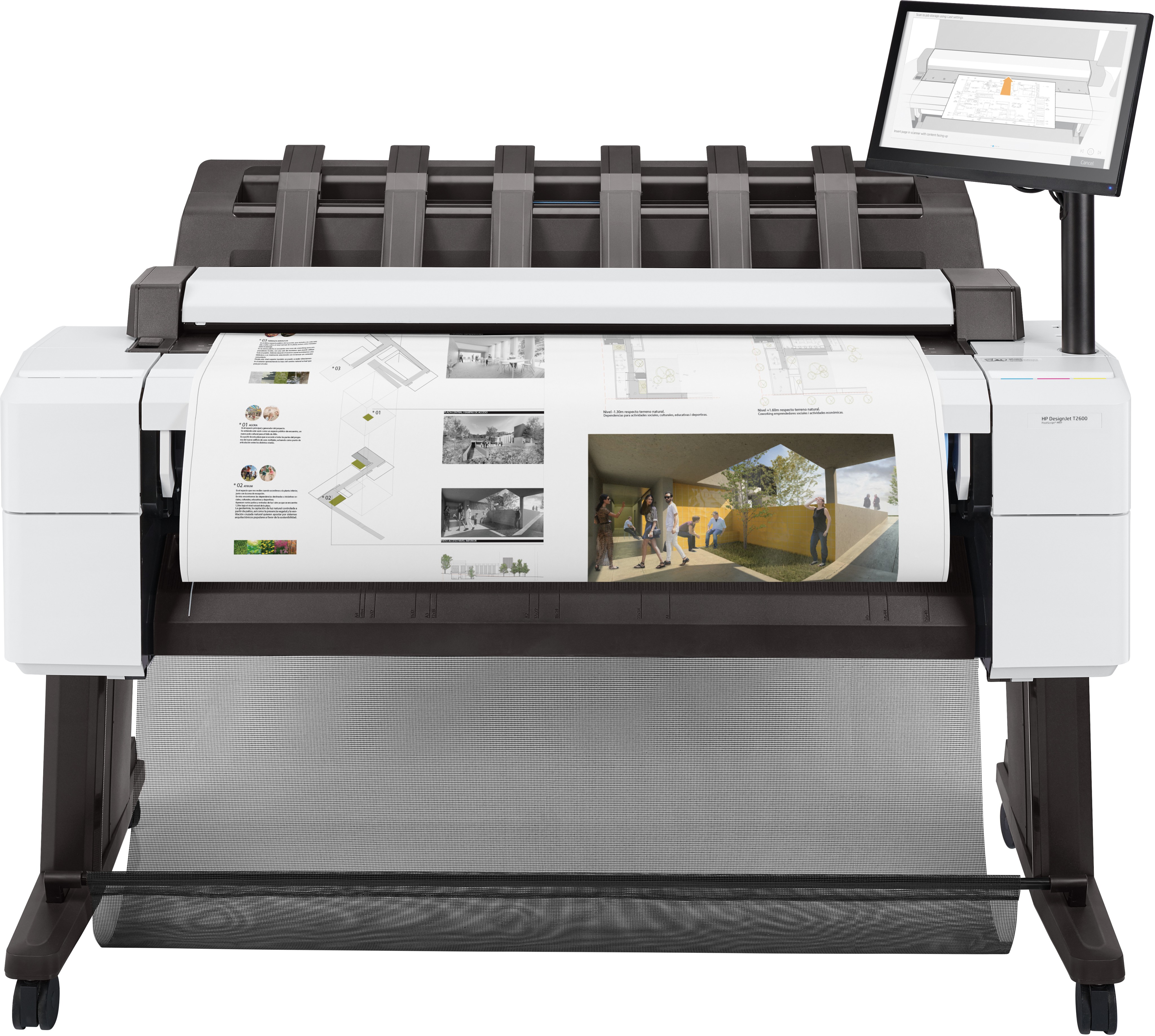 Sotel | HP Designjet T2600 36-in PostScript Multifunction Printer