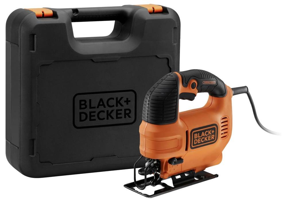 Black & Decker Pendelhubstichsäge KFBES500K-QS incl. suitcase 500W