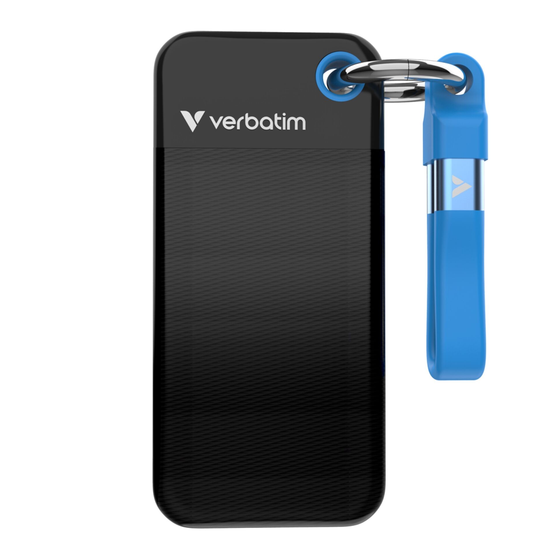 Verbatim Pocket SSD USB 3.2 Gen 2 1TB Black/Blue - Verbatim Pocket