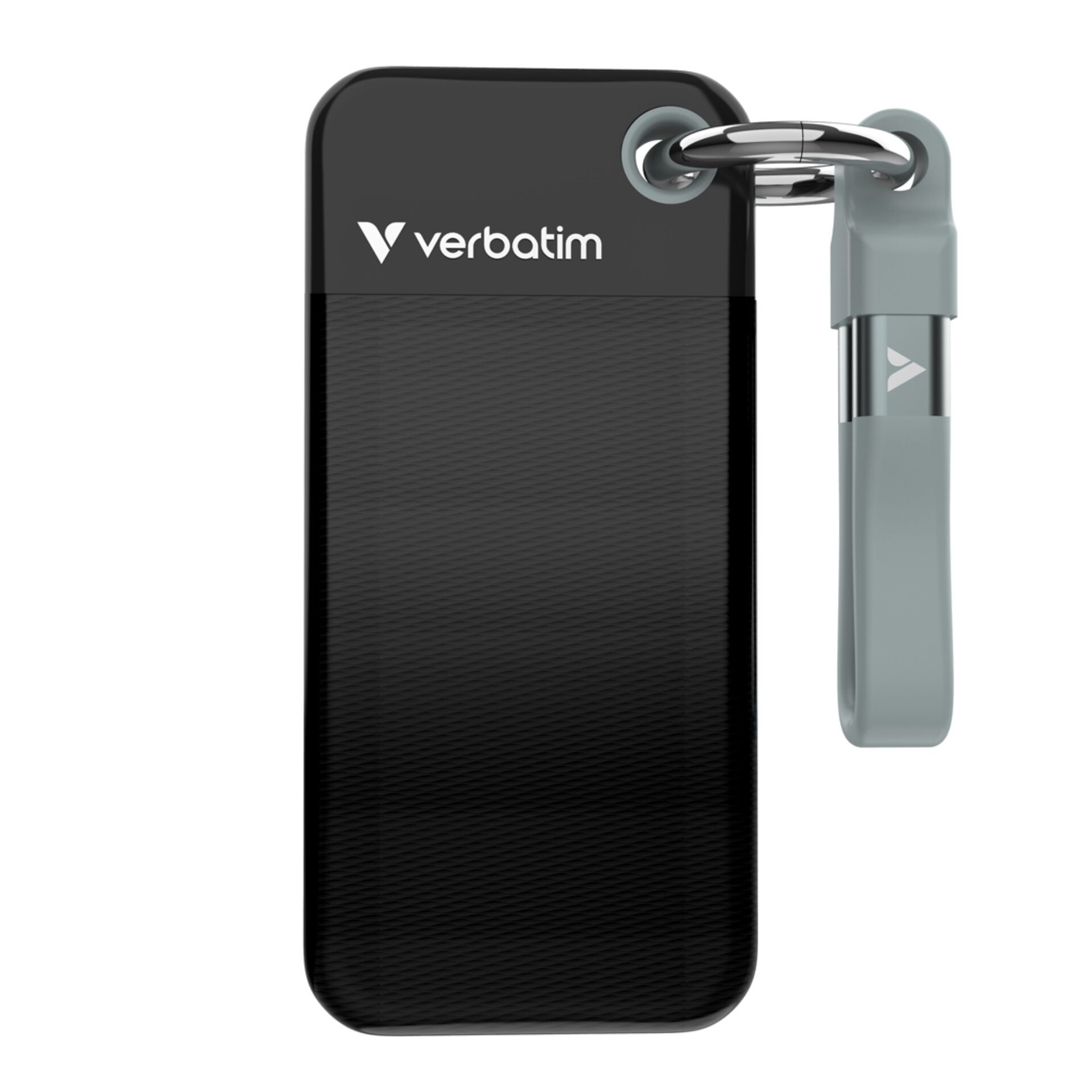 Verbatim Pocket SSD USB 3.2 Gen 2 1TB Black/Grey - Verbatim Pocket