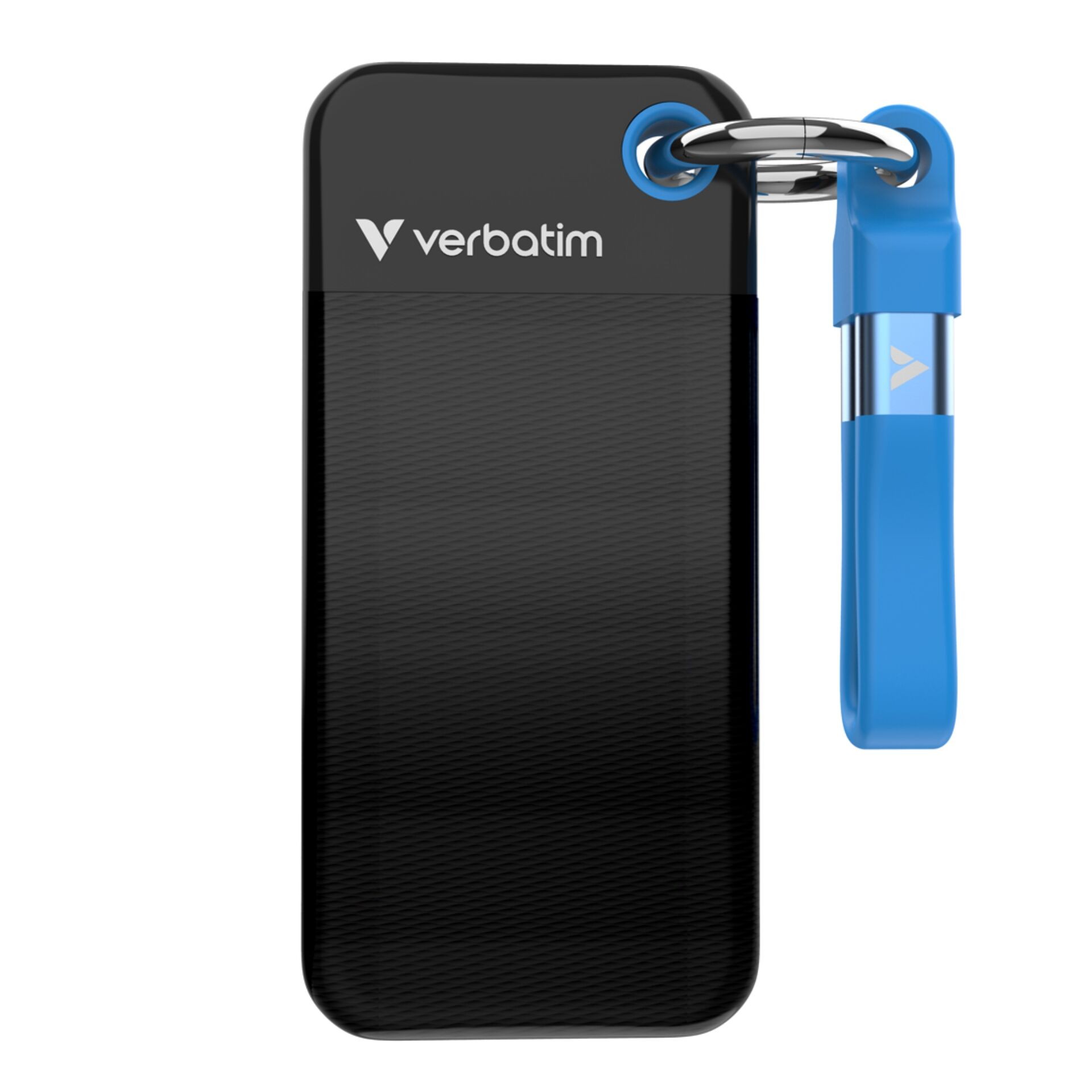 Verbatim Pocket SSD USB 3.2 Gen 2 2TB Black/Blue - Verbatim Pocket