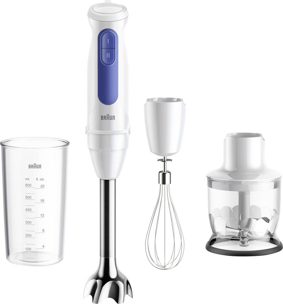 Braun MultiQuick 3 MQ30202M Immersion blender 900 W White - Braun