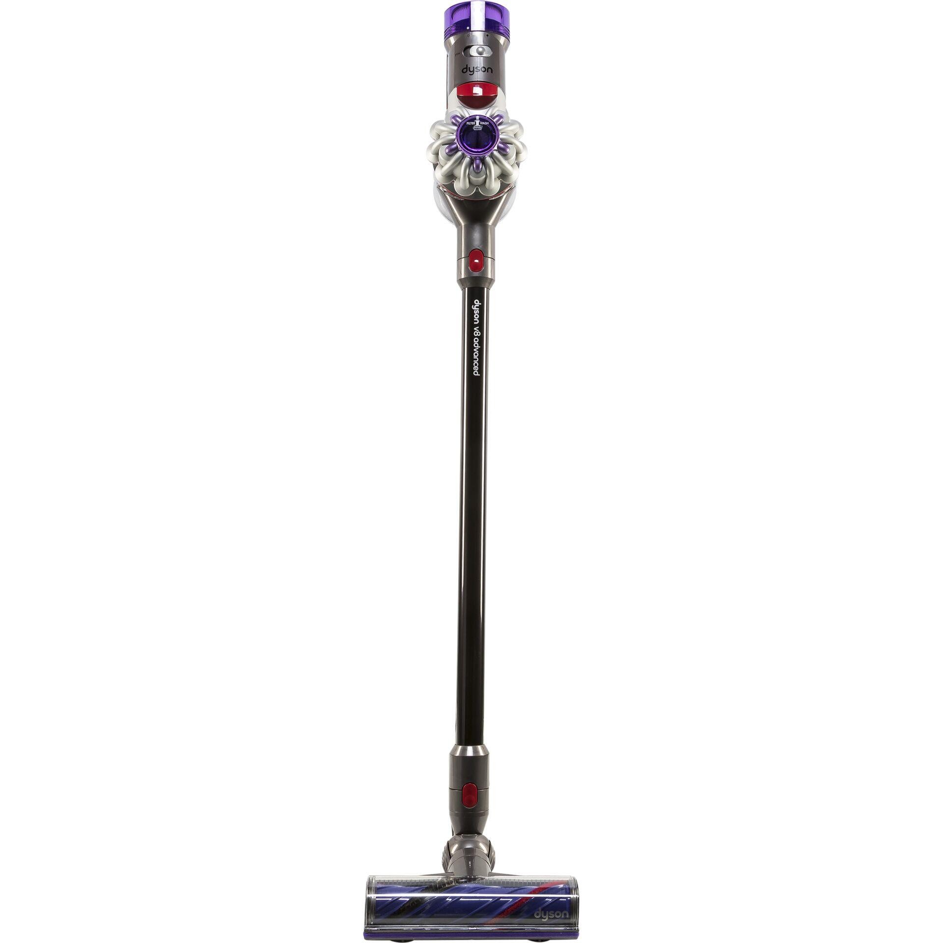 Dyson V8 Advanced 2-in-1 stick vacuum Battery Dry Bagless Nickel,
