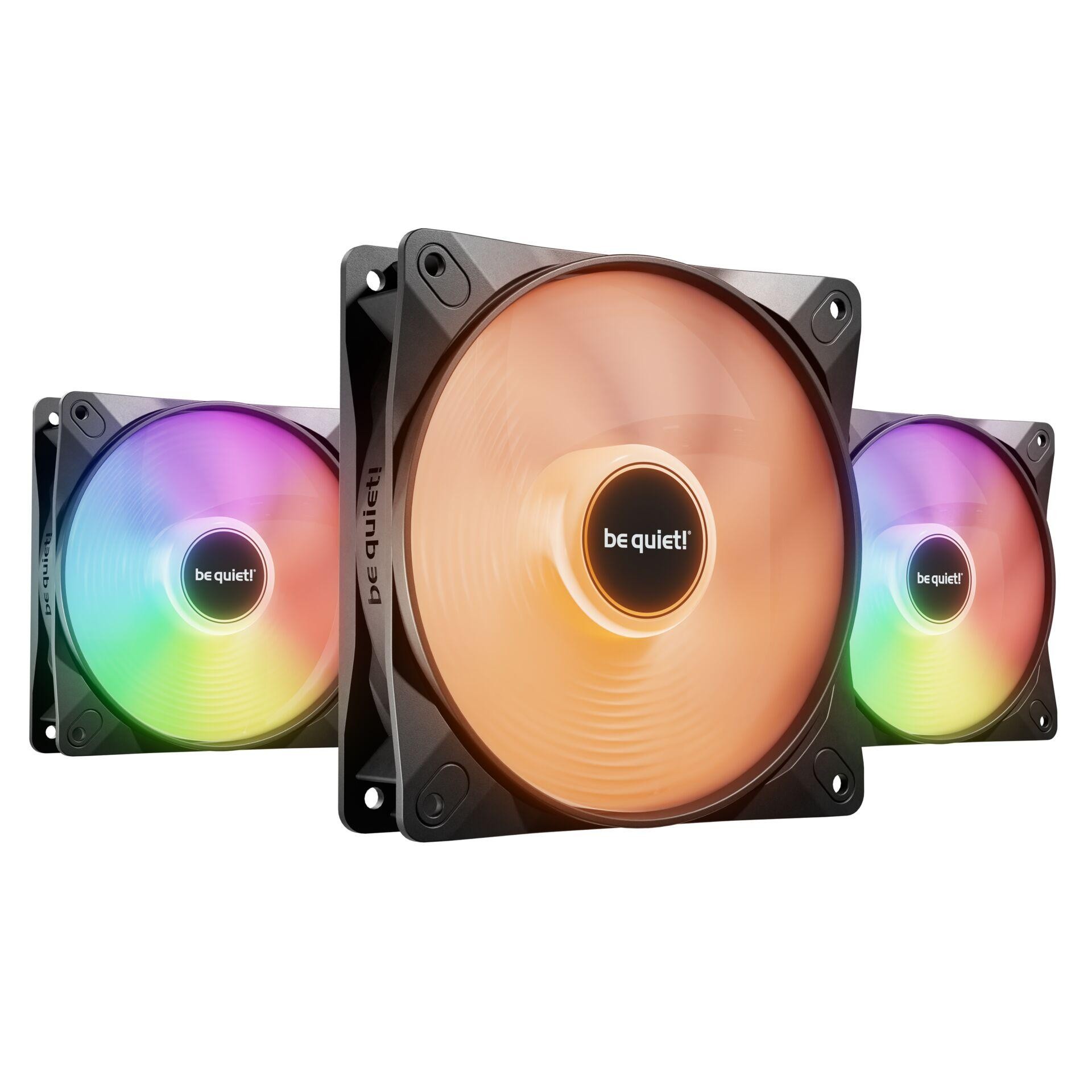 BeQuiet LIGHT WINGS LX 120mm PWM high-speed Triple-Pack PC-Gehäuse-L