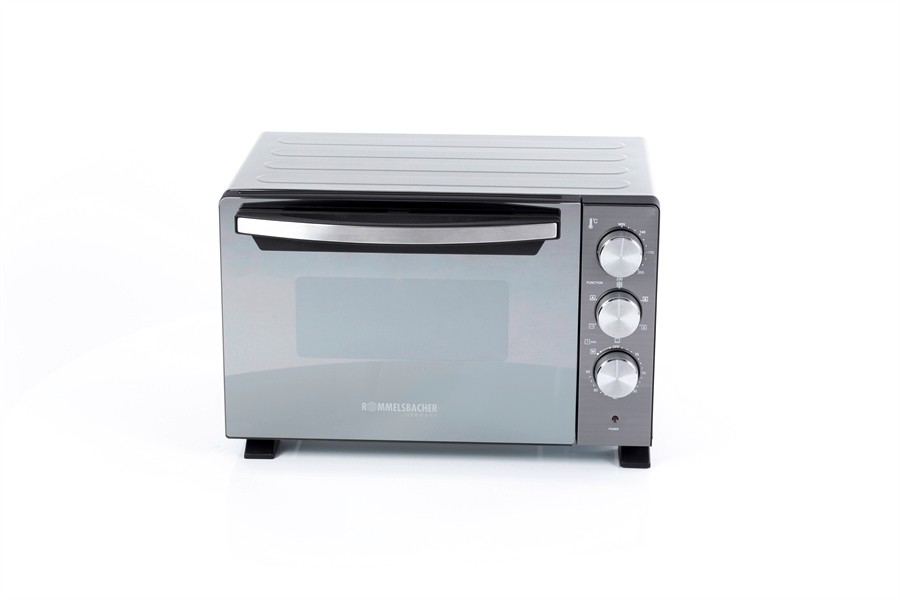 Rommelsbacher BGS 1400 horno tostador 22 L Negro, Plata Parrilla -