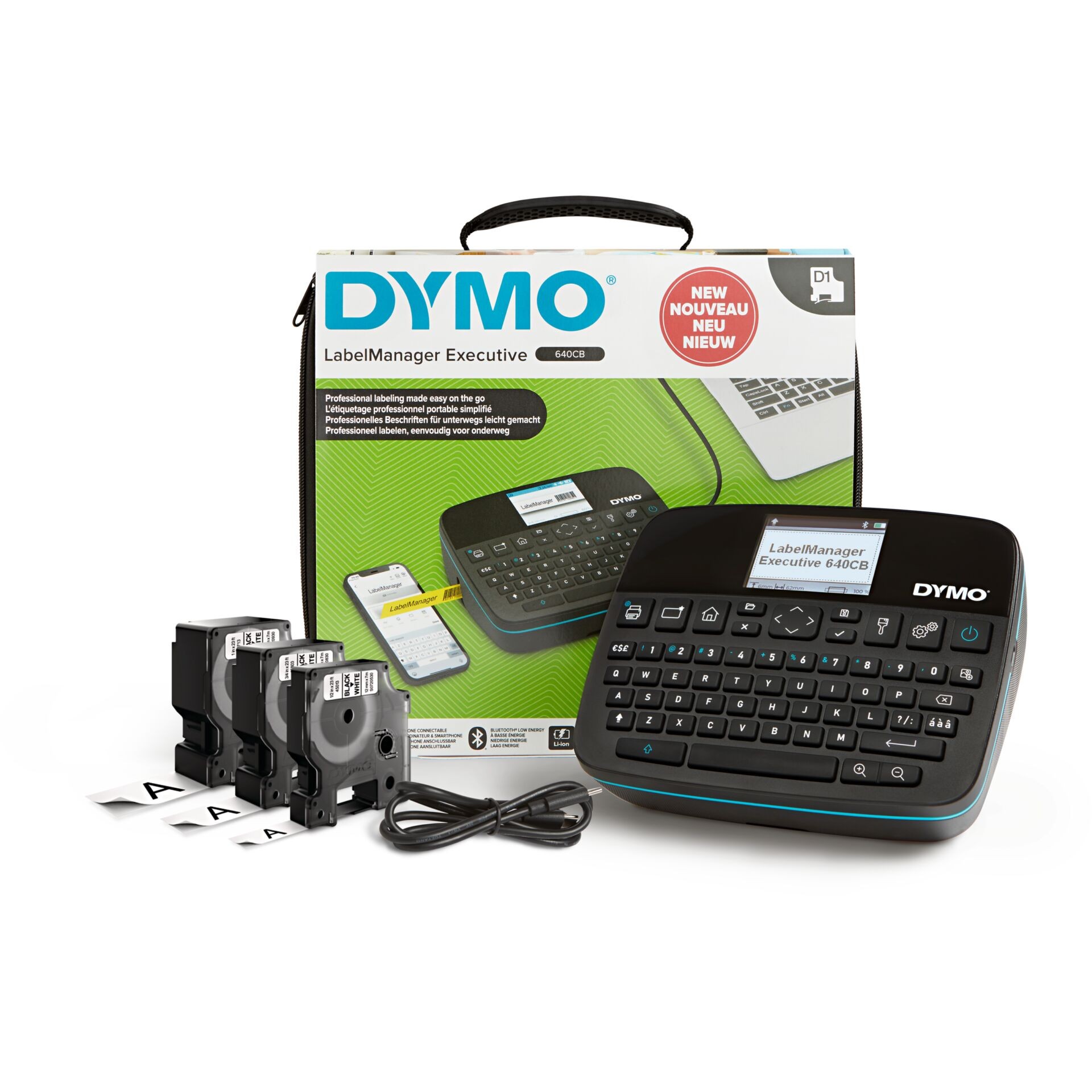 DYMO LabelManager imprimante d'étiquettes pour Schriftband: D1 6 mm,