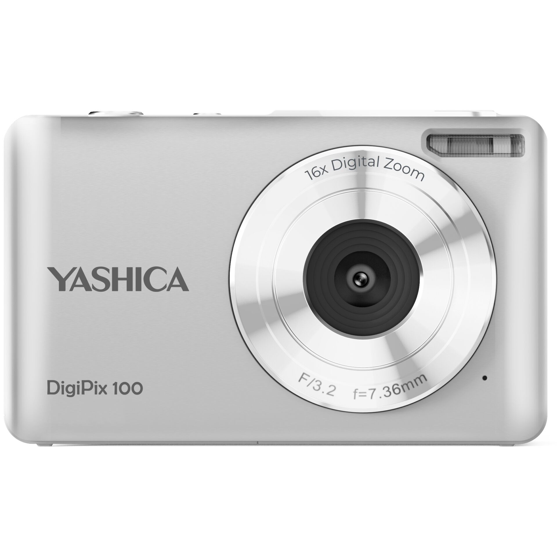 Yashica DigiPix 100 Compact camera 44 MP Silver - Yashica DigiPix 100,