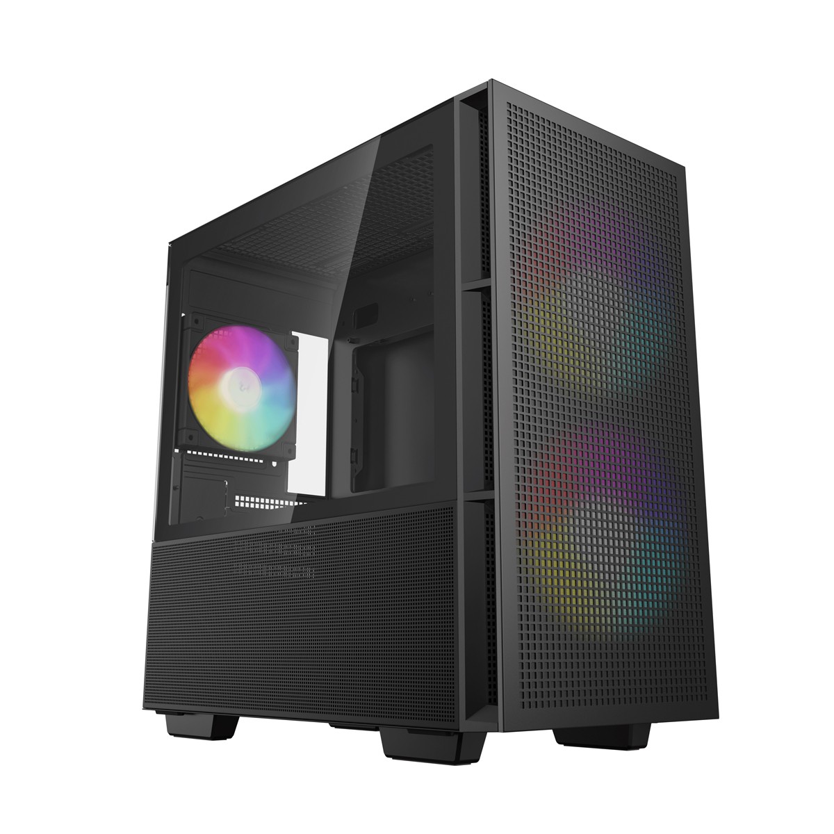 DeepCool CH360 Noir - DeepCool CH360, PC, Noir, micro ATX, Mini-ITX,