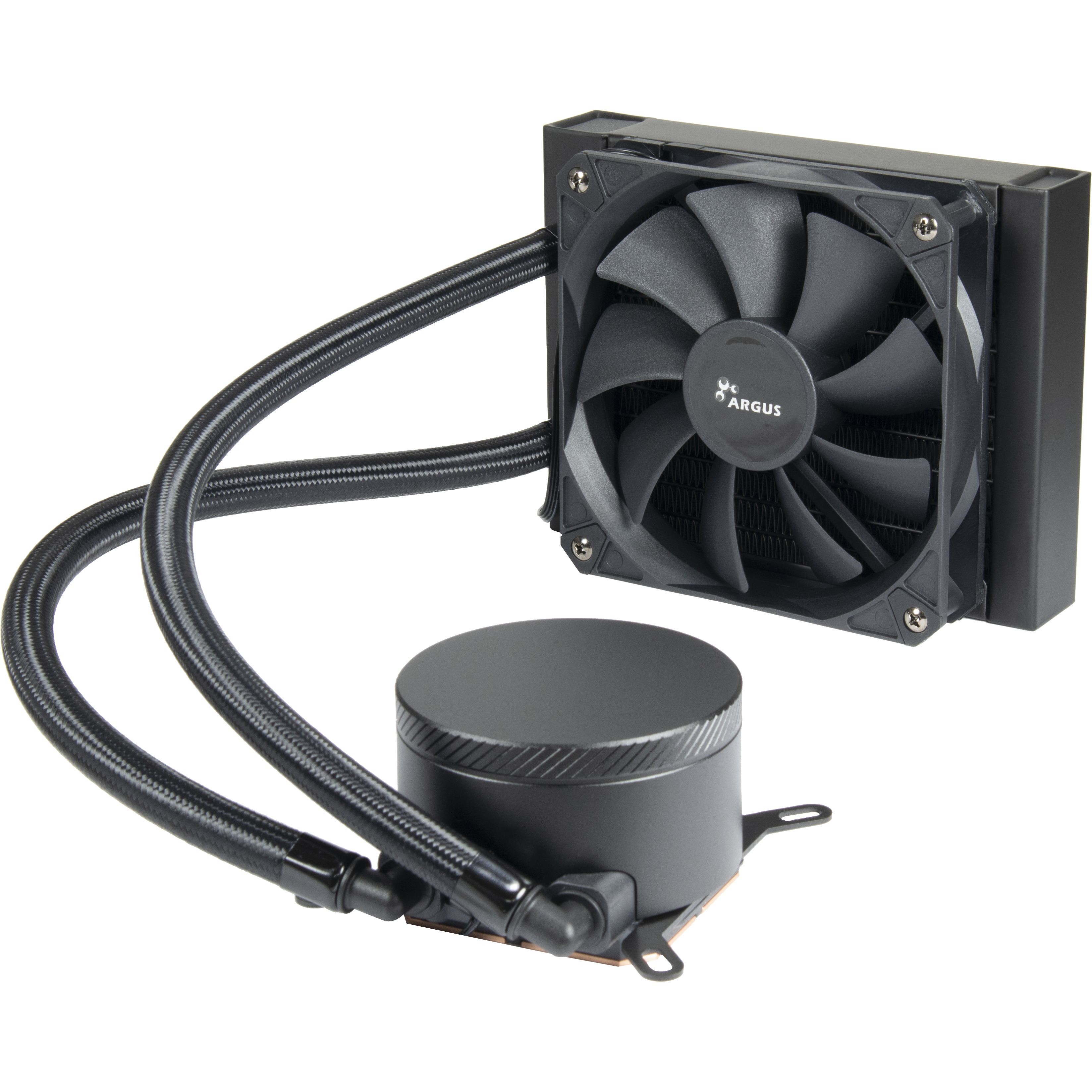 Inter-Tech B-120 Processor All-in-one liquid cooler 12 cm Black 1 pc(