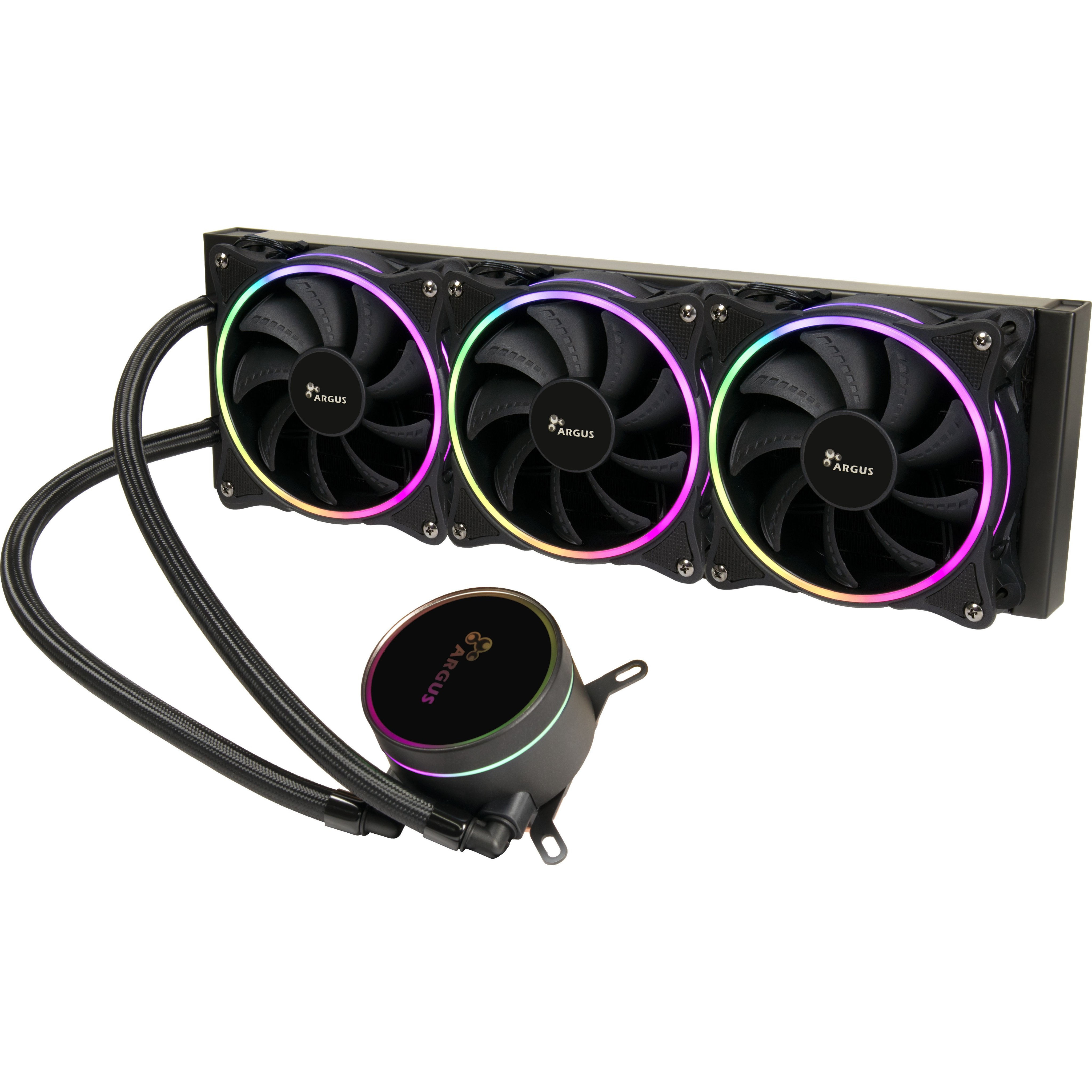 Inter-Tech LC-360 RGB Processeur Refroidisseur de liquide tout-en-un