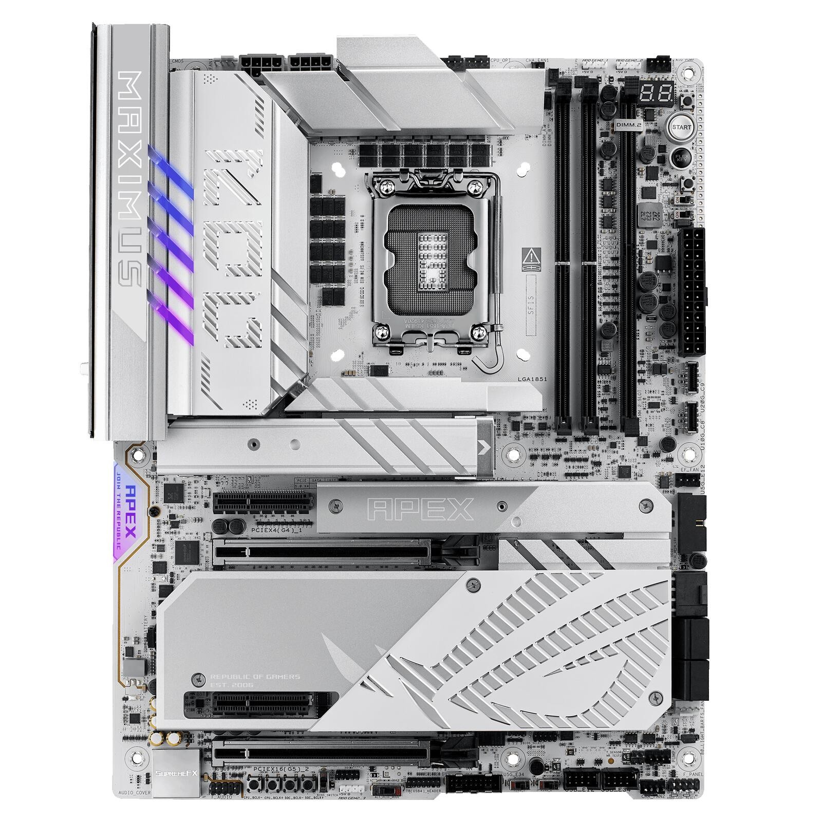 ASUS ROG MAXIMUS Z890 APEX Intel Z890 LGA 1851 (Socket V1) ATX - ASUS