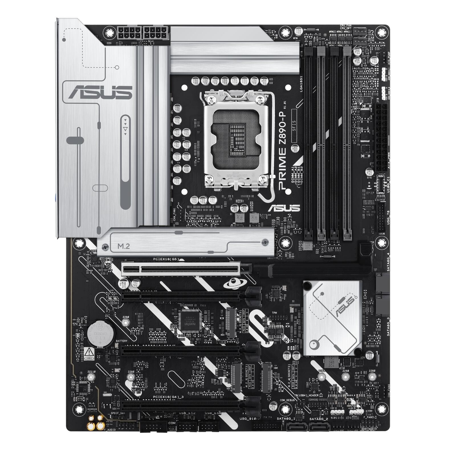 ASUS PRIME Z890-P Intel Z890 LGA 1851 (Socket V1) ATX - ASUS PRIME