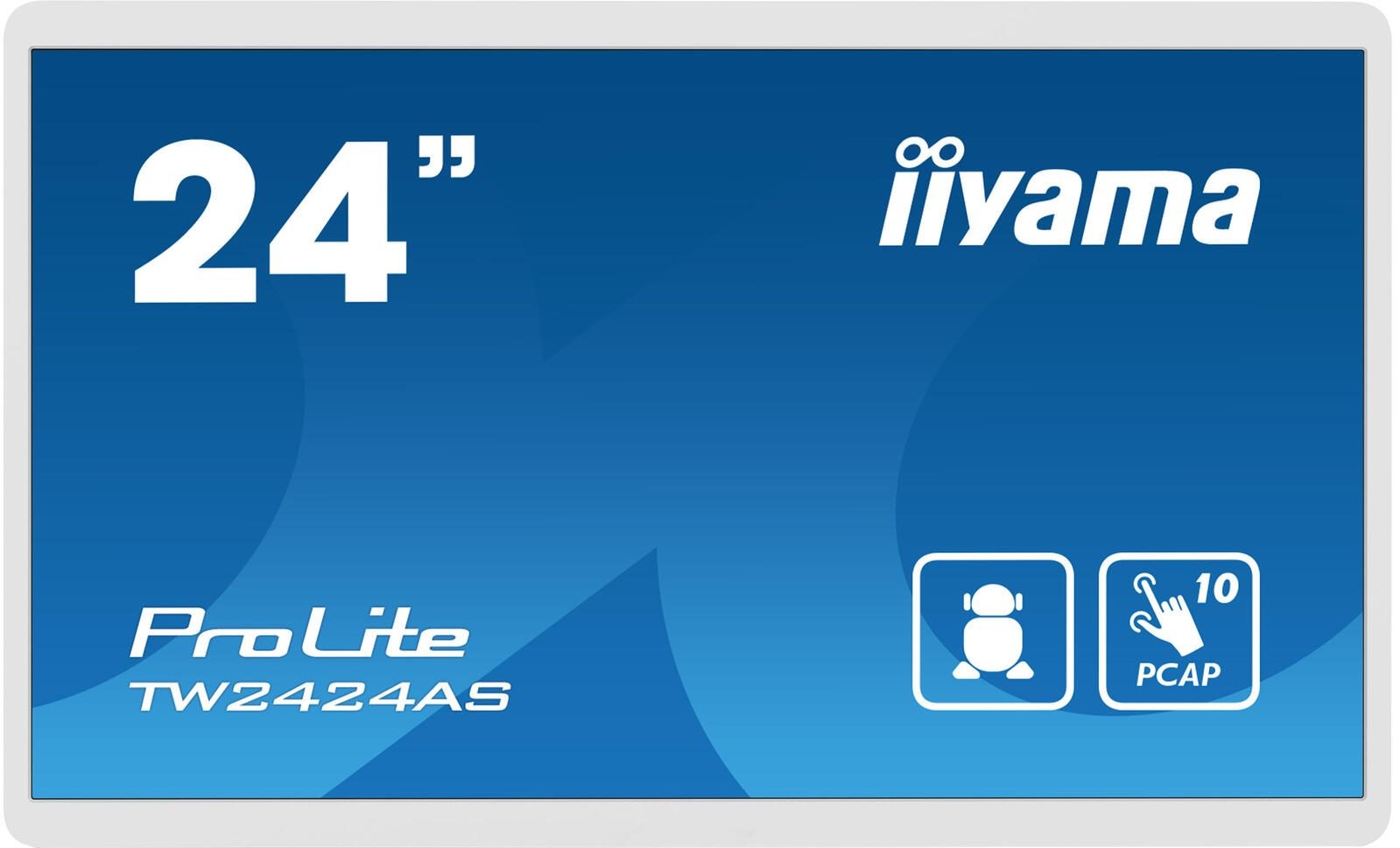 iiyama TW2424AS-W1 Écran d'affichage dynamique Écran plat de