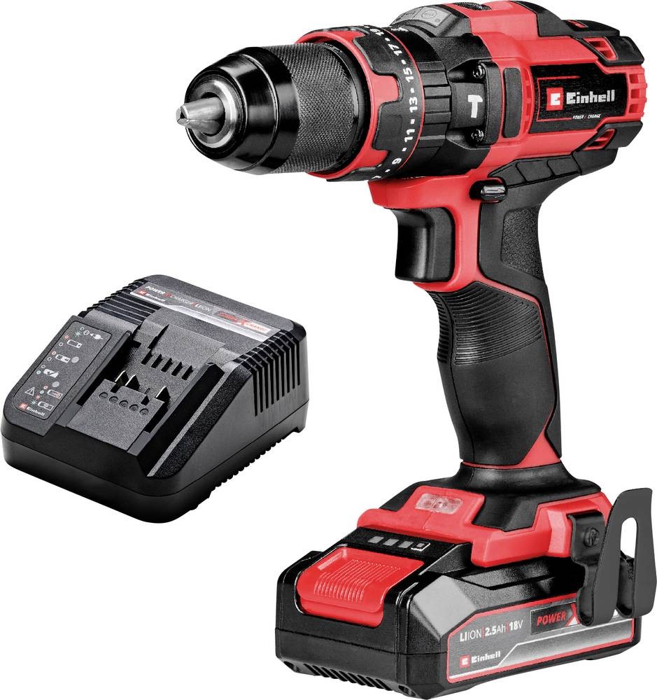 Einhell TE-CD 18/44 Li-i (1x2,5Ah) Power X-Change 2-Gang-Akku-