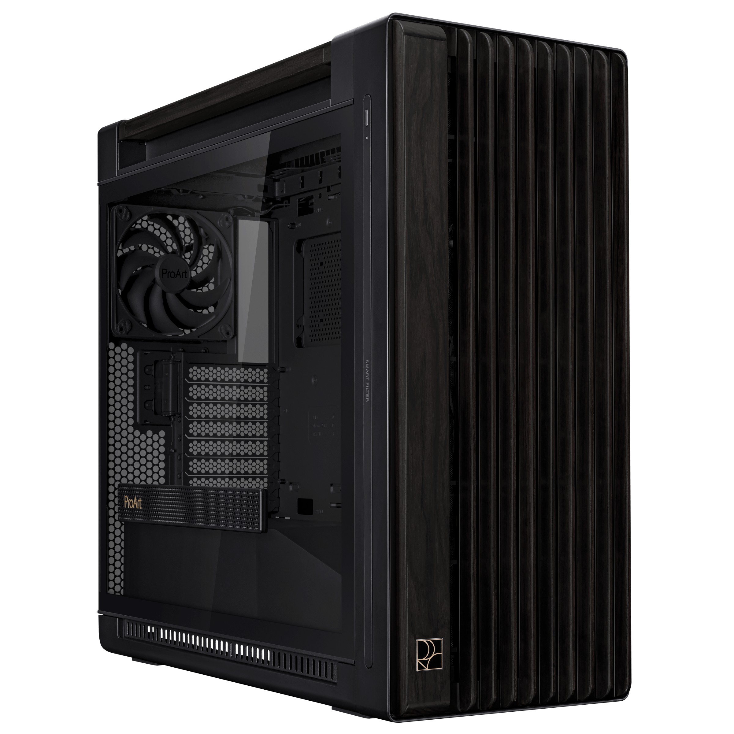 ASUS ProArt PA602 Wood Edition Midi Tower Noir - ASUS ProArt PA602