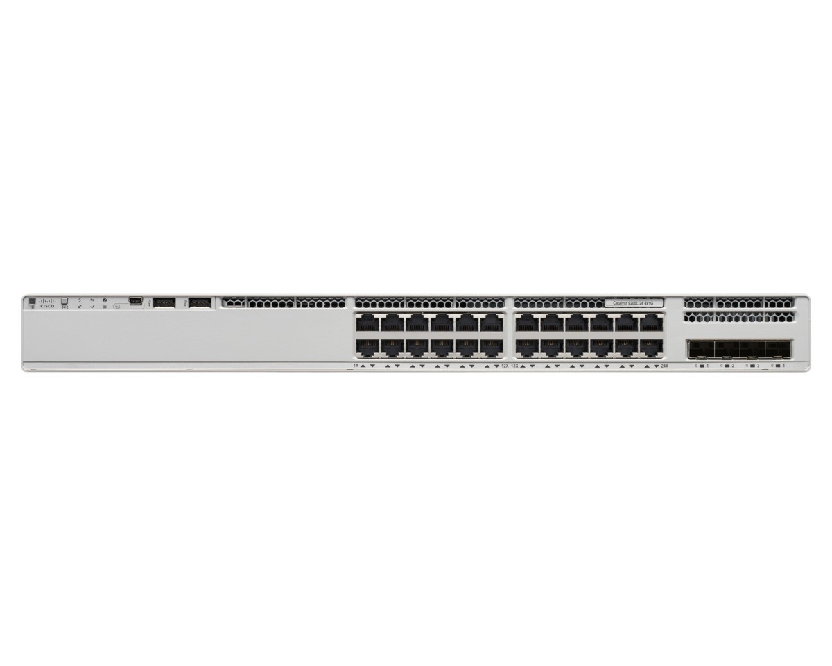 Cisco Catalyst 9200L Switch L3-managed 24x 10/100/1000 + 4x 10GB SFP+