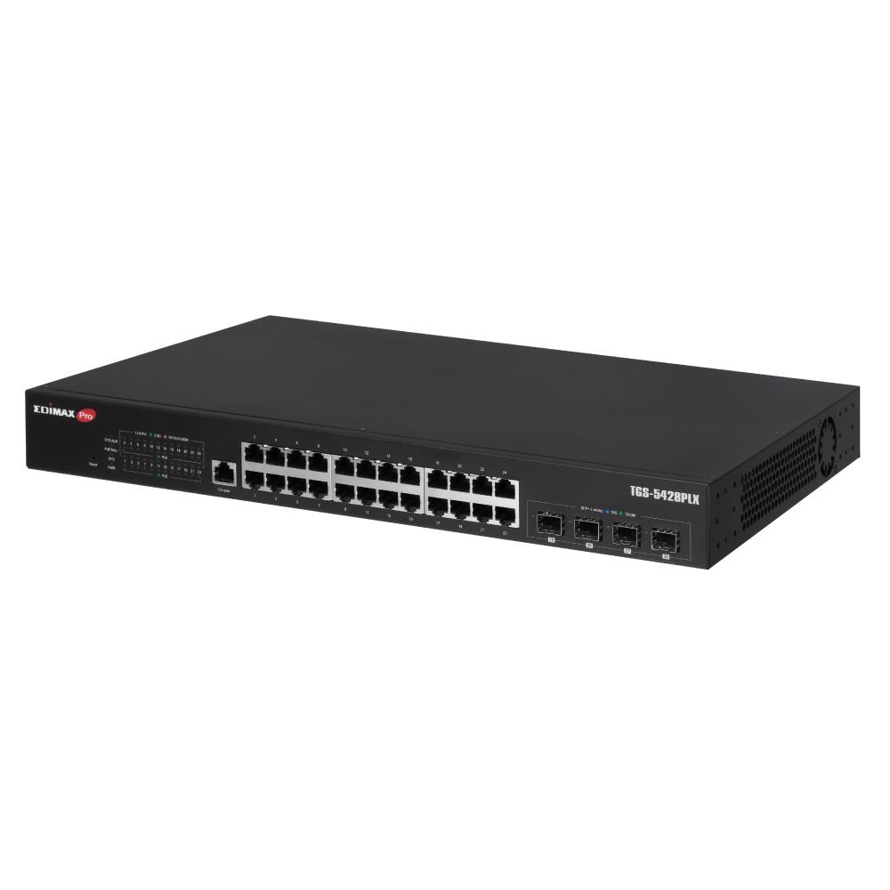 Edimax TGS-5428PLX network switch Managed 2.5G Ethernet (100/1000/