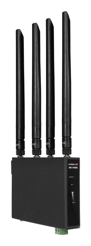 Edimax D4G-7459AC routeur sans fil Bi-bande (2,4 GHz / 5 GHz) 4G Noir