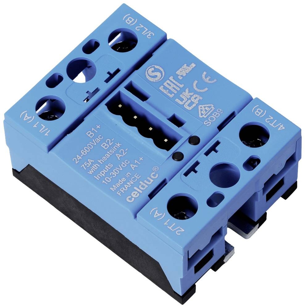 Celduc Halbleiterrelais SOB965660-TH 50A Schaltspannung (max.): 600 V/