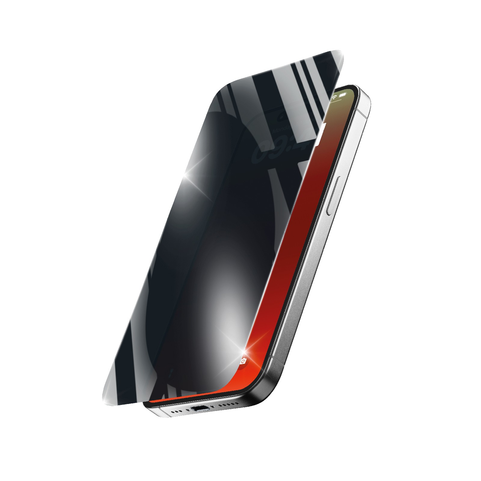 Cellularline Privacy Xtreme Glass - iPhone 16 - Cellularline Privacy