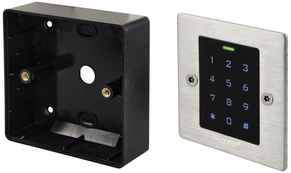 Sygonix SY-6121664 Code-Tastatur mit RFID Unterputz, Aufputz 12 V/DC,