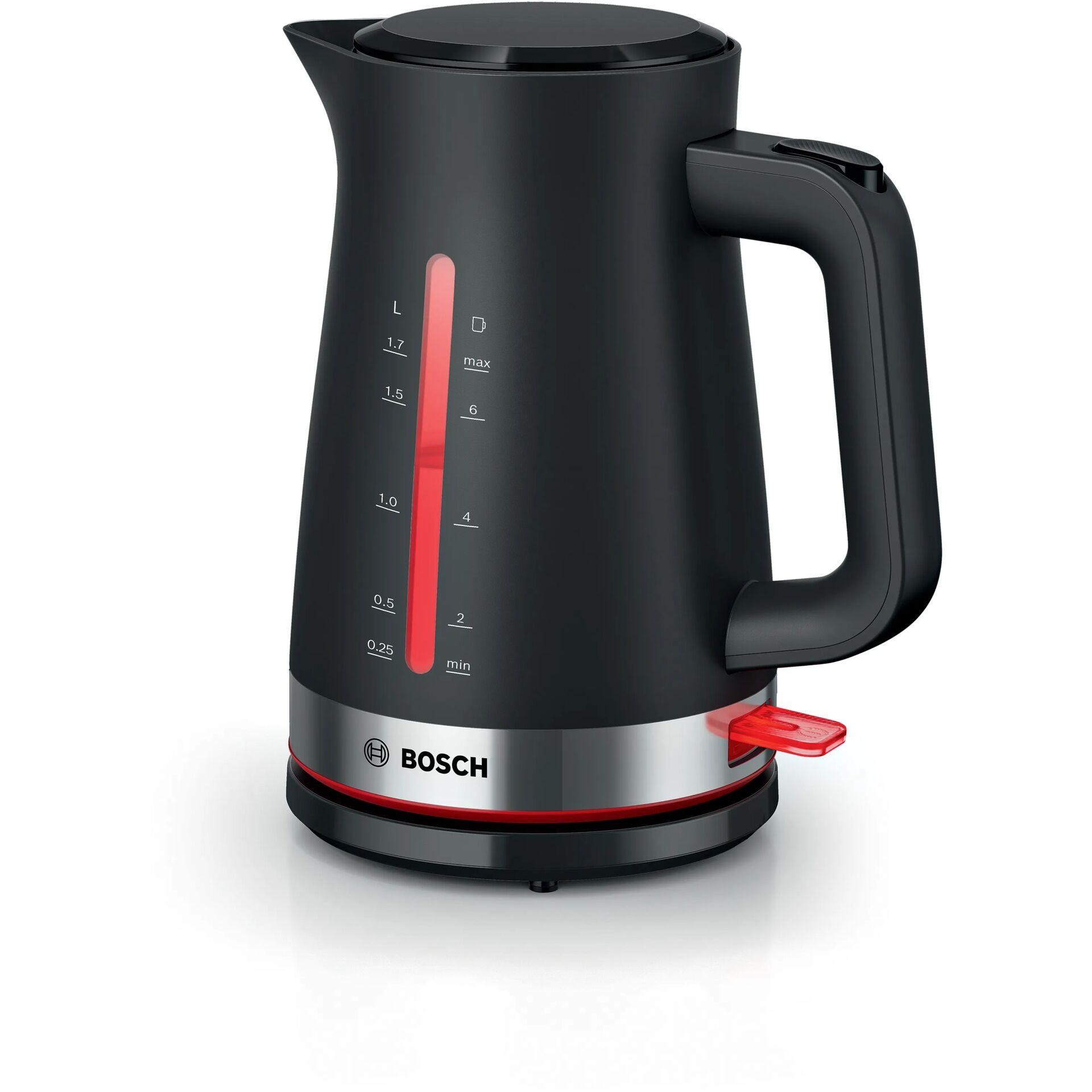 Bosch TWK4M223 tetera eléctrica 1,7 L 2400 W Negro - Bosch TWK4M223,
