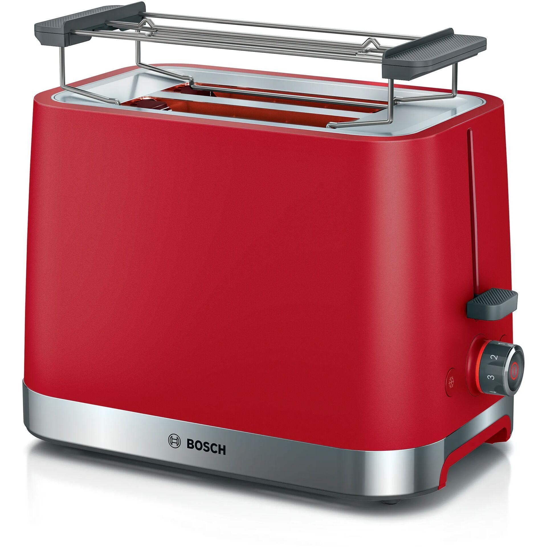 Bosch TAT4M224 grille-pain 2 part(s) 950 W Rouge - Bosch TAT4M224, 2