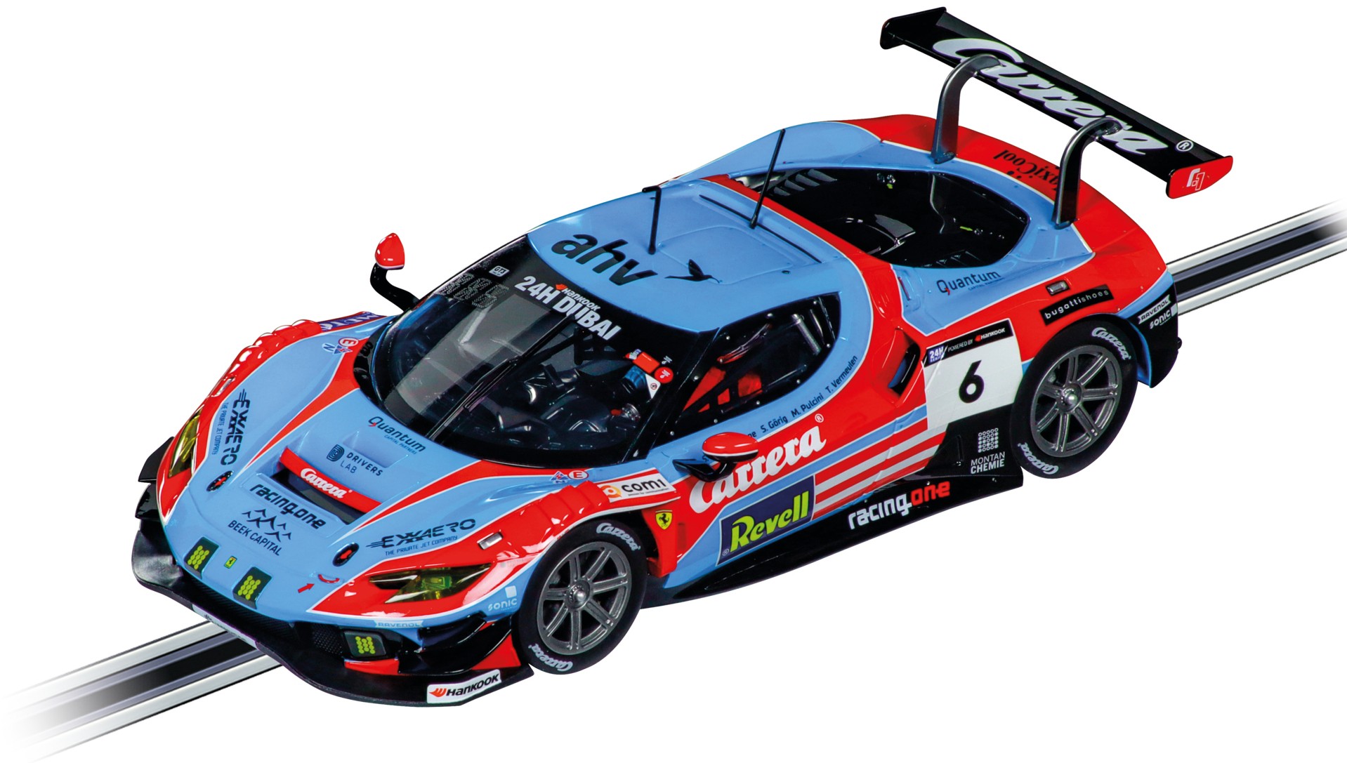 Carrera Ferrari 296 GT3 " , No.6" 24H Dubai modèle radiocommandé