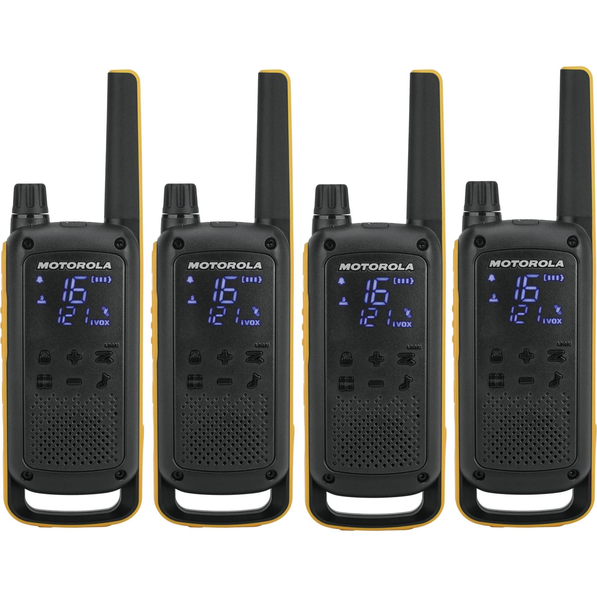 Motorola Talkabout T82 Extreme Quad Pack ricetrasmittente 16 canali