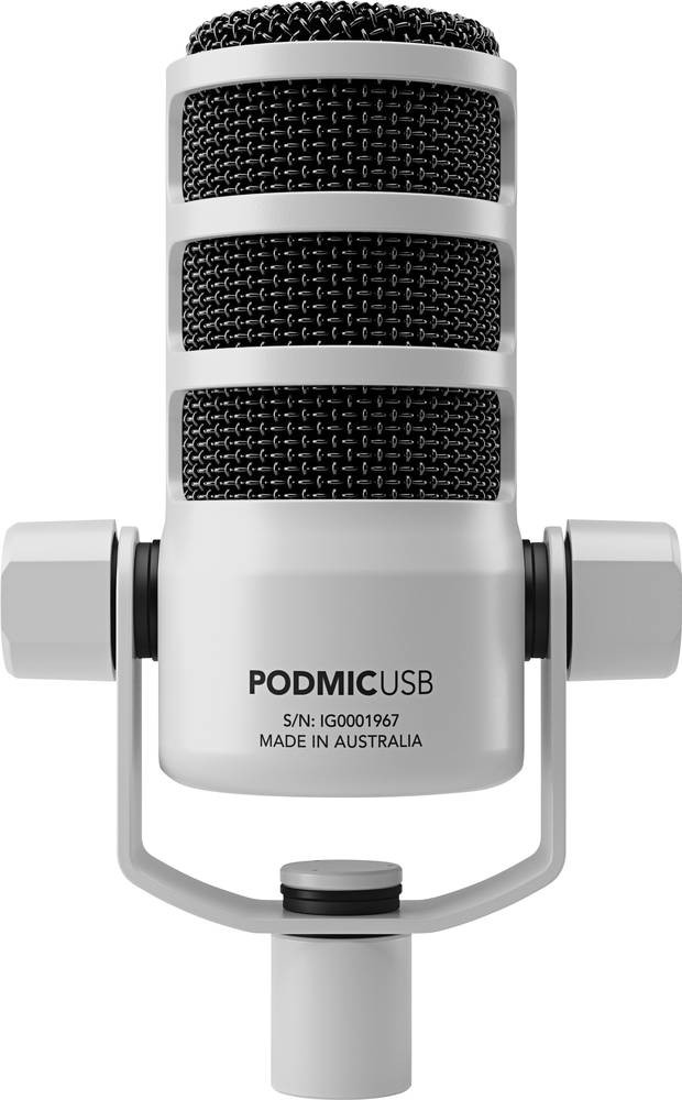 Rode Stand USB-microphone PodMic USB White Übertragungsart (Details):