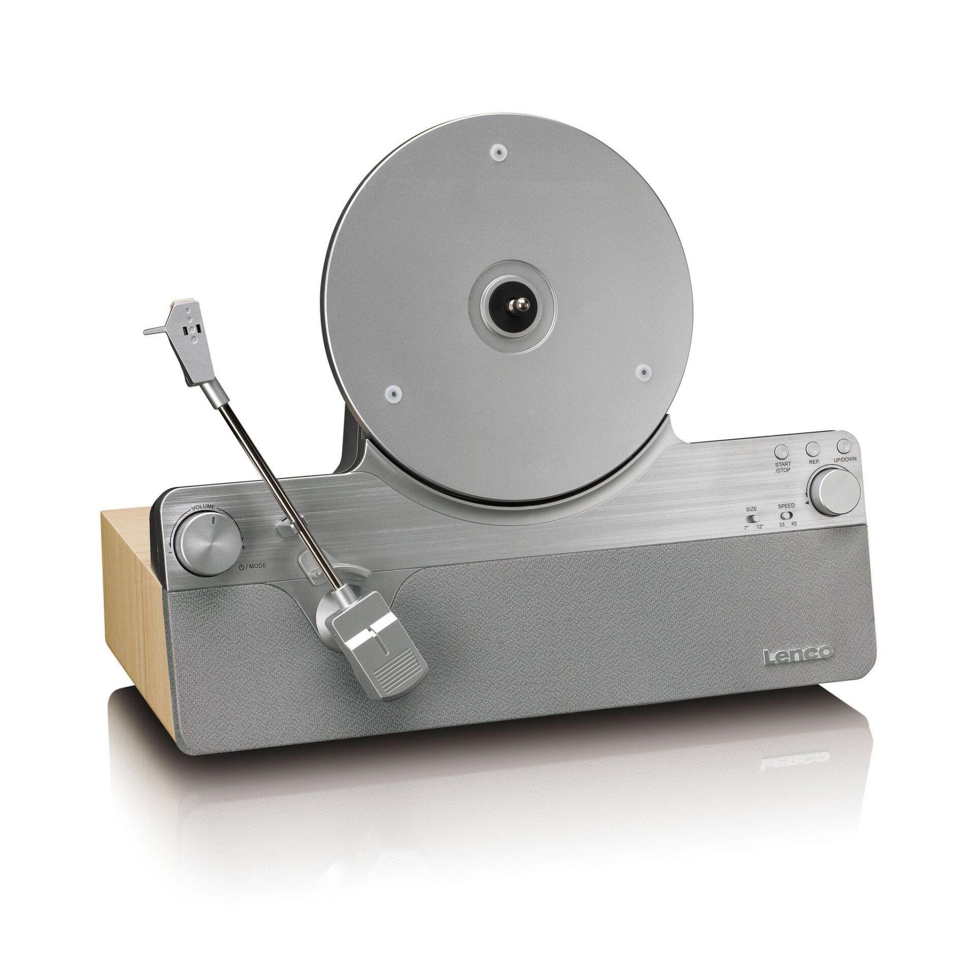 Lenco LSA-071SI Belt-drive audio turntable Grey Fully automatic -