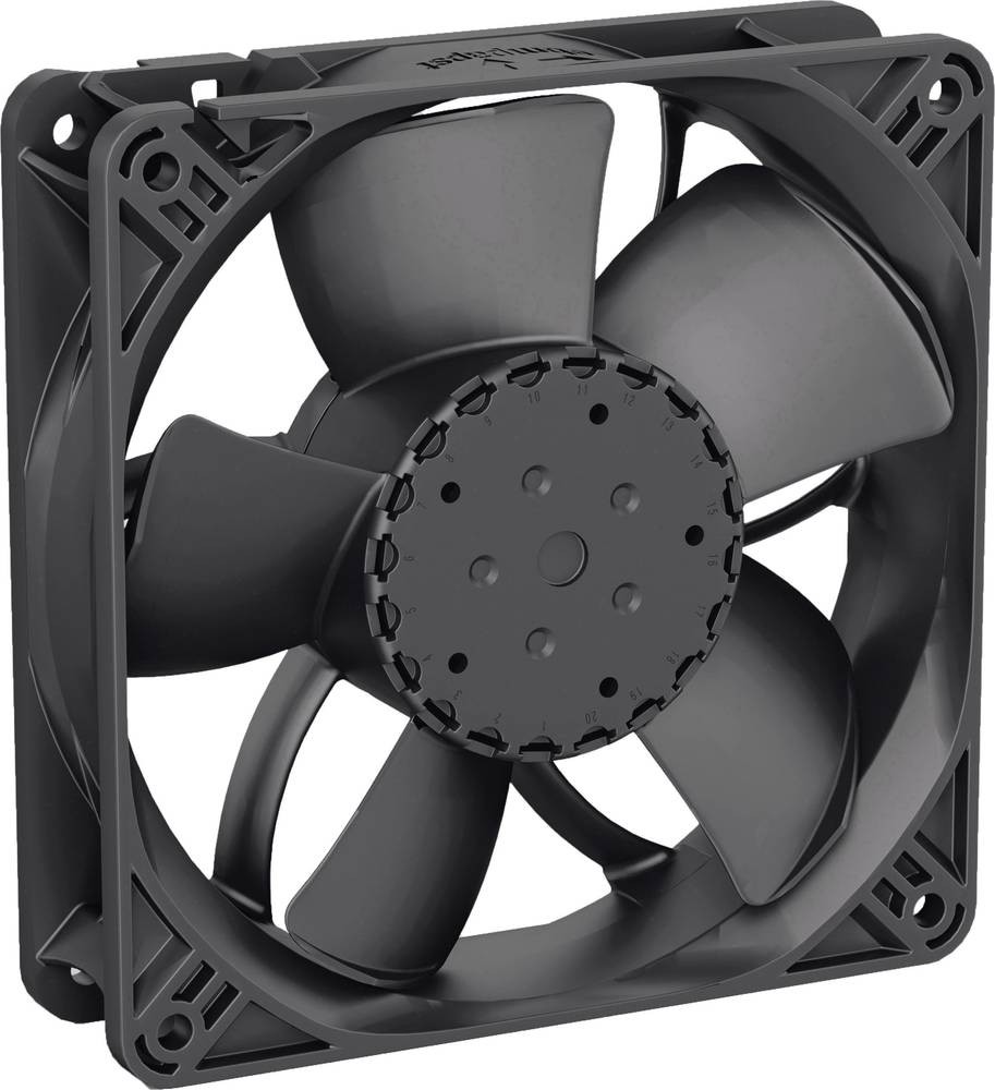 ebm-papst 4314 NN Computer case Fan 12 cm Black - ebm-papst 4314 NN,