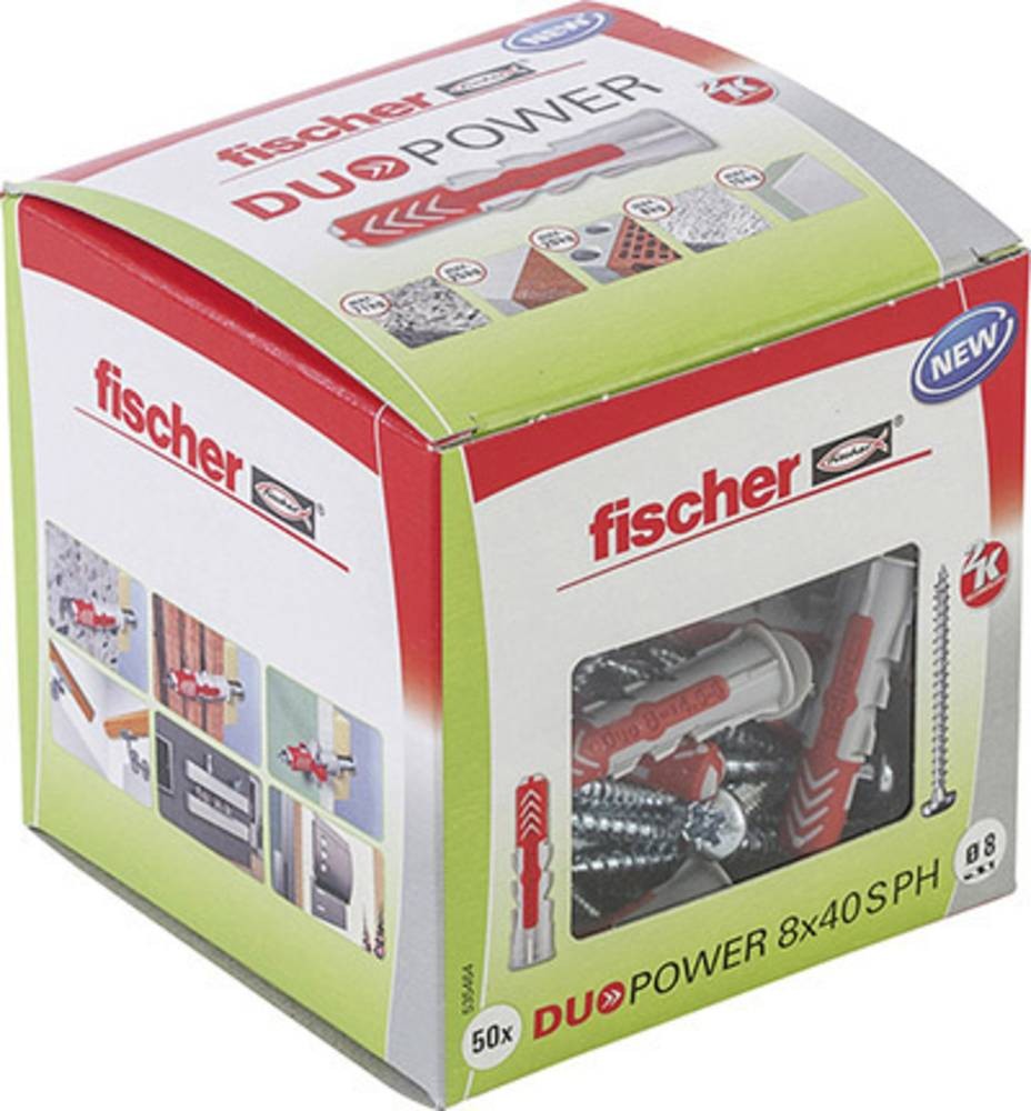Fischer 535464 DUOPOWER 8x40 S PH LD 2-Komponenten-dowel 40mm 8mm