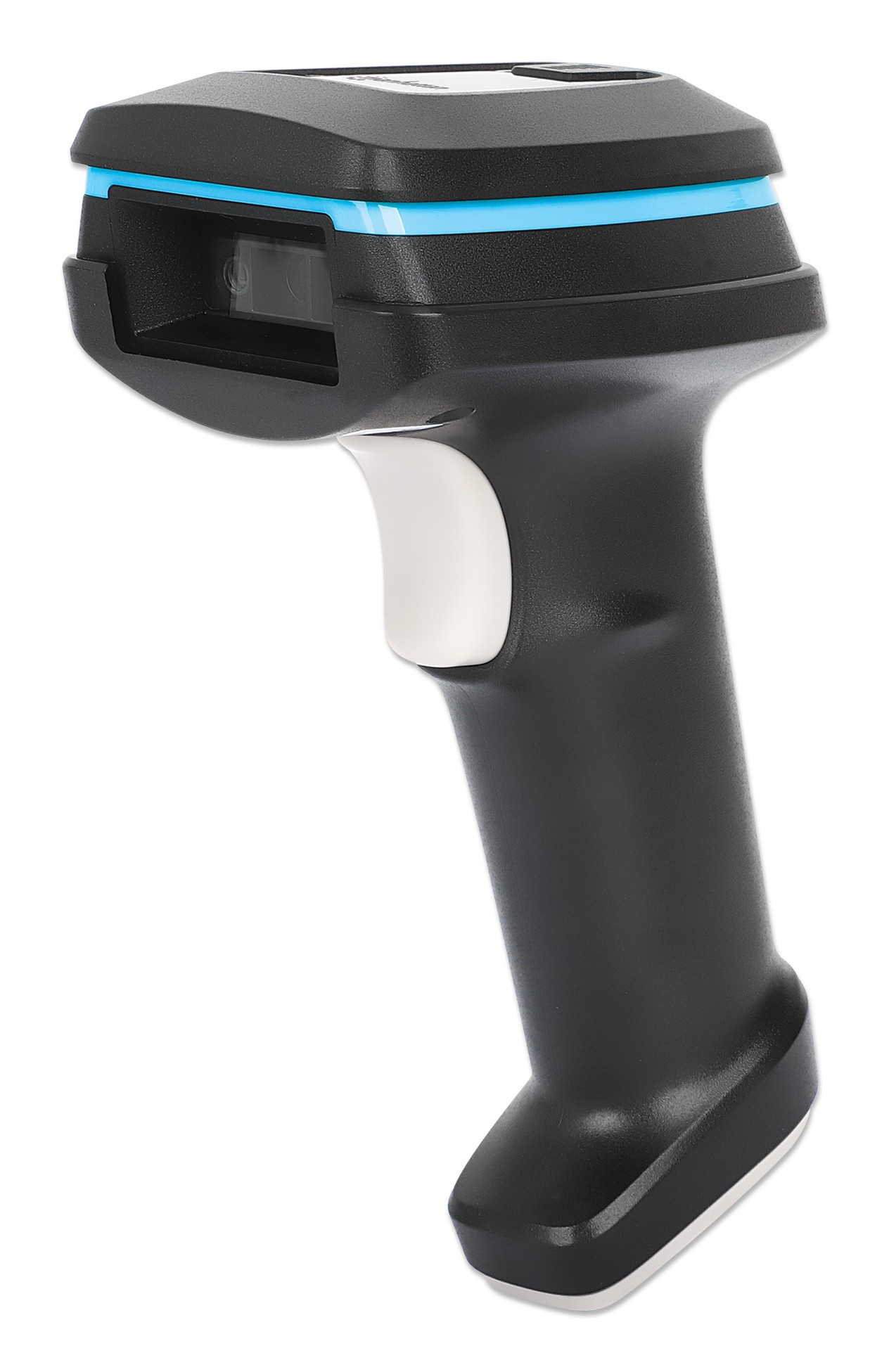 Manhattan 2D Long Range LED Barcode Scanner, USB, 450mm Scan Depth,
