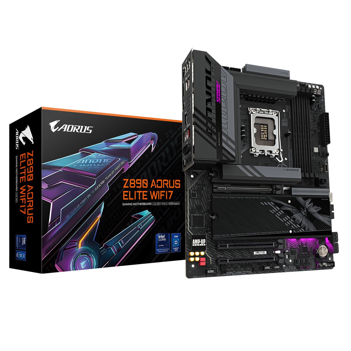 GIGABYTE Z890 AORUS ELITE WIFI7 Motherboard - Supports Intel Core