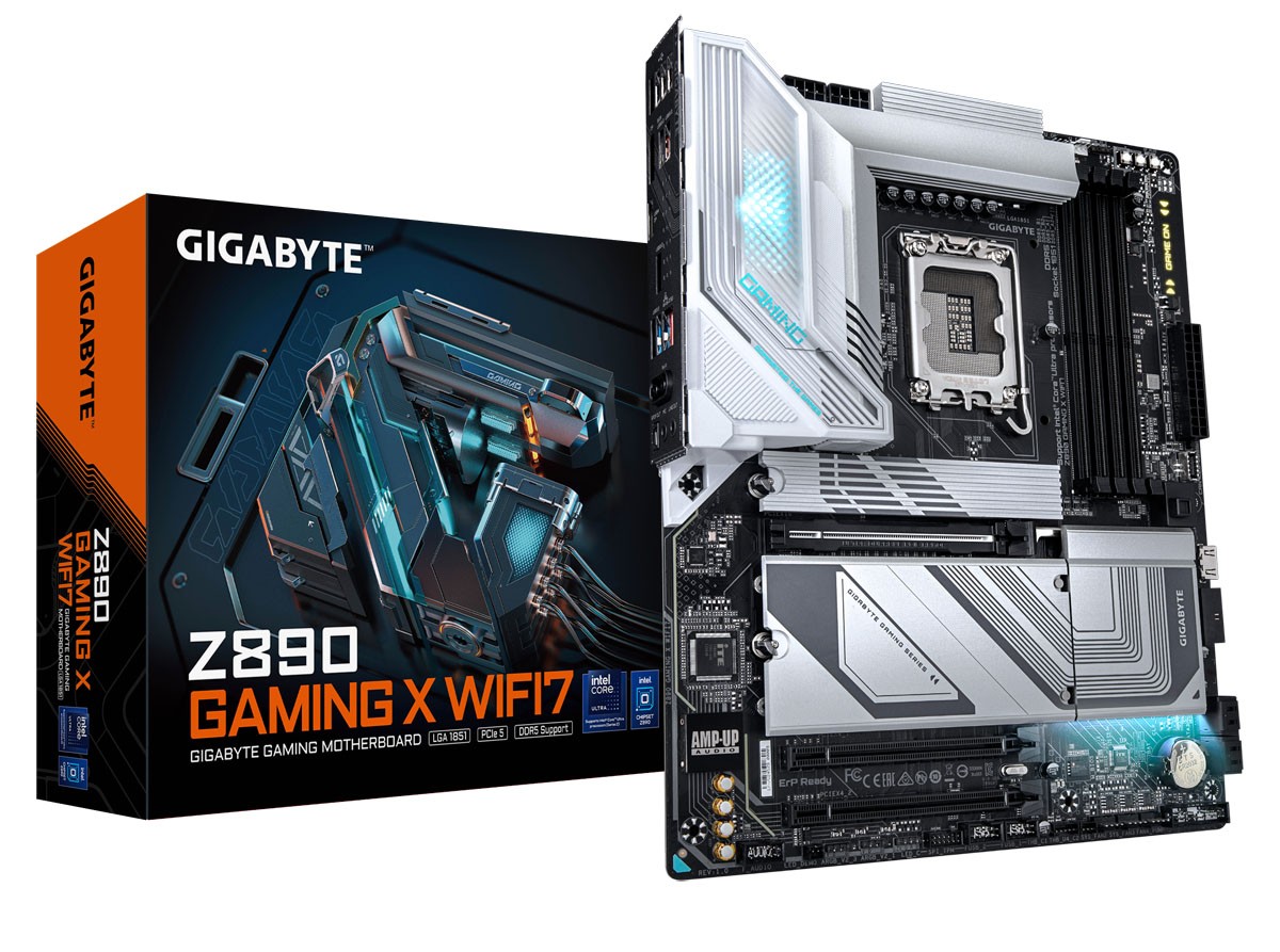 GIGABYTE Z890 GAMING X WIFI7 Motherboard - Supports Intel Core Ultra (