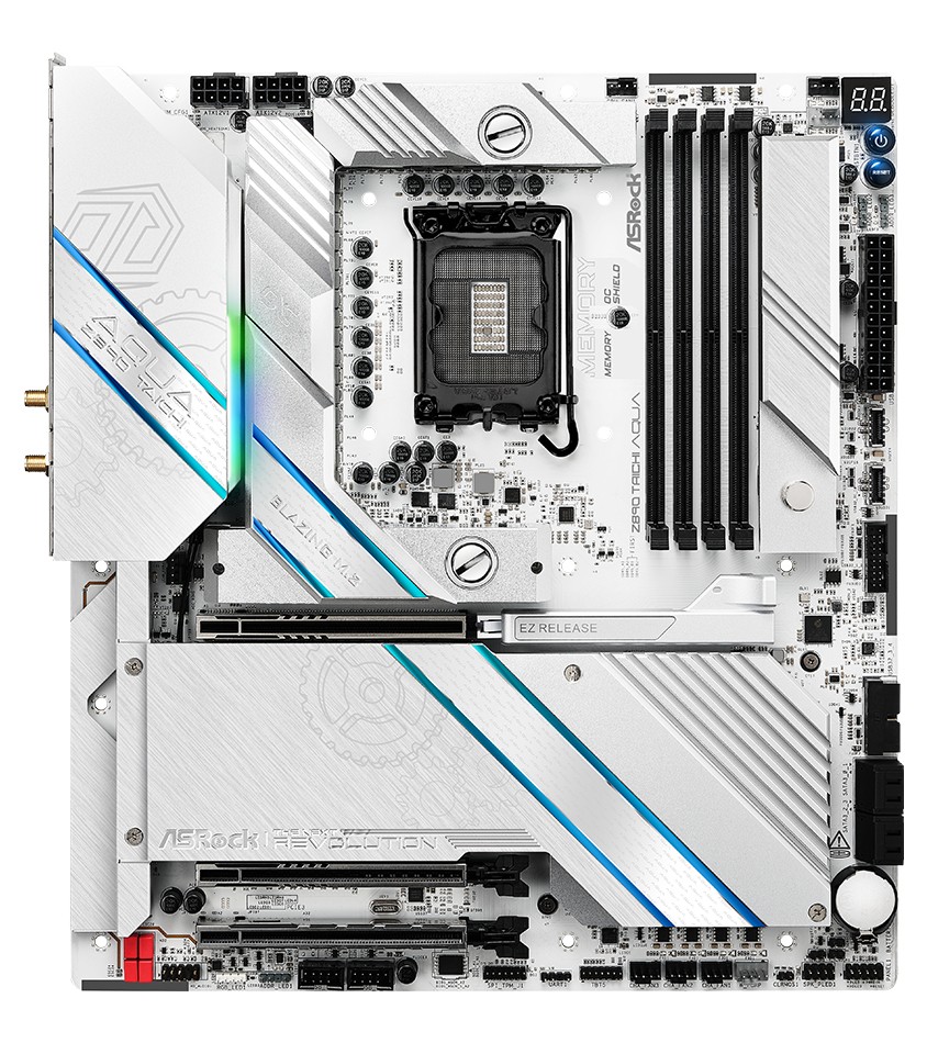 Asrock Z890 Taichi AQUA Intel Z890 LGA 1851 (Socket V1) Extended ATX -