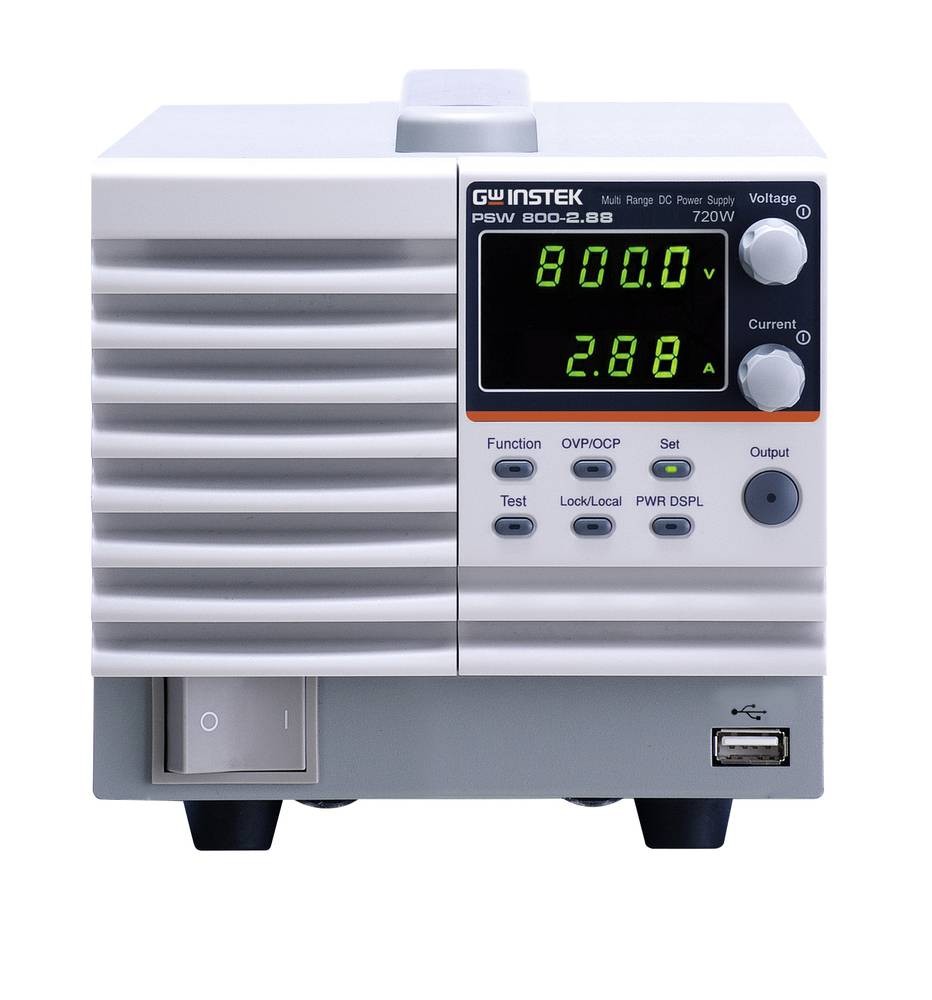 GW Instek PSW 800-2.88 Labornetzgerät, einstellbar 0 - 800 V/DC 0 -